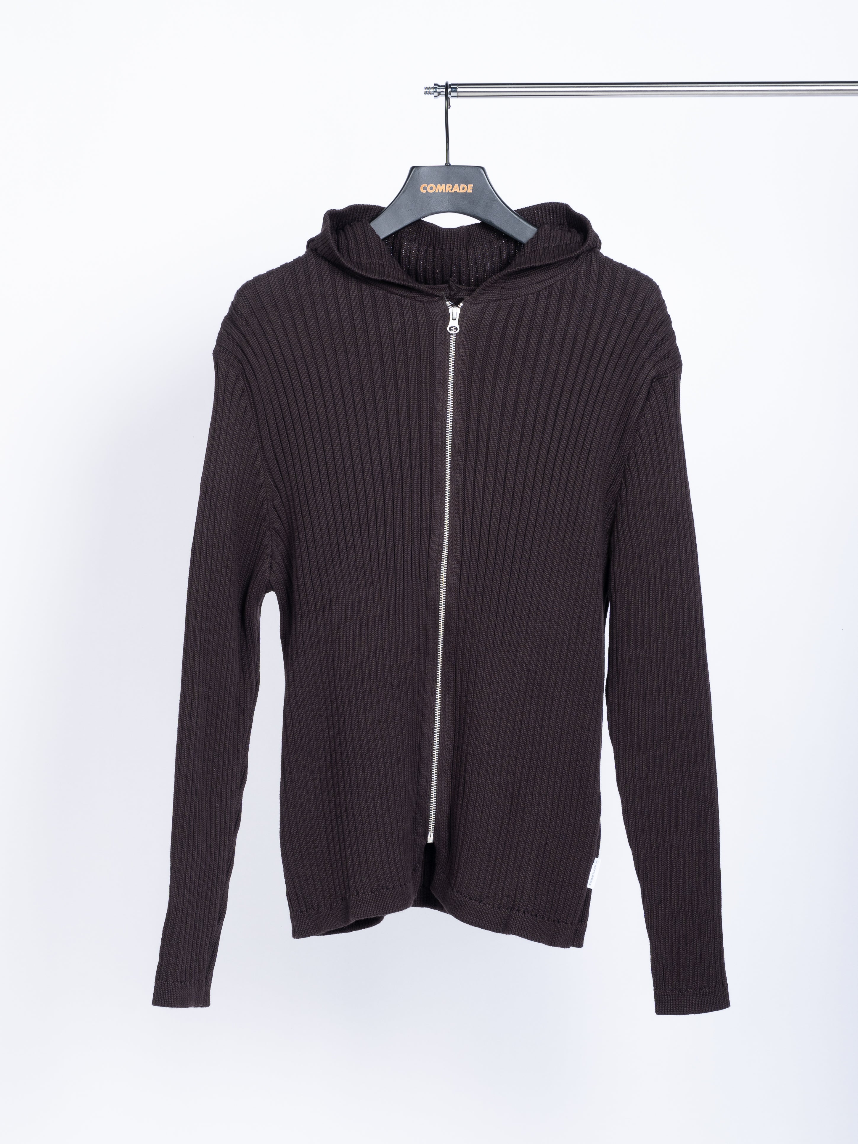 AFFXWRKS Knit Hoodie (Russet) – COMRADE Hong Kong