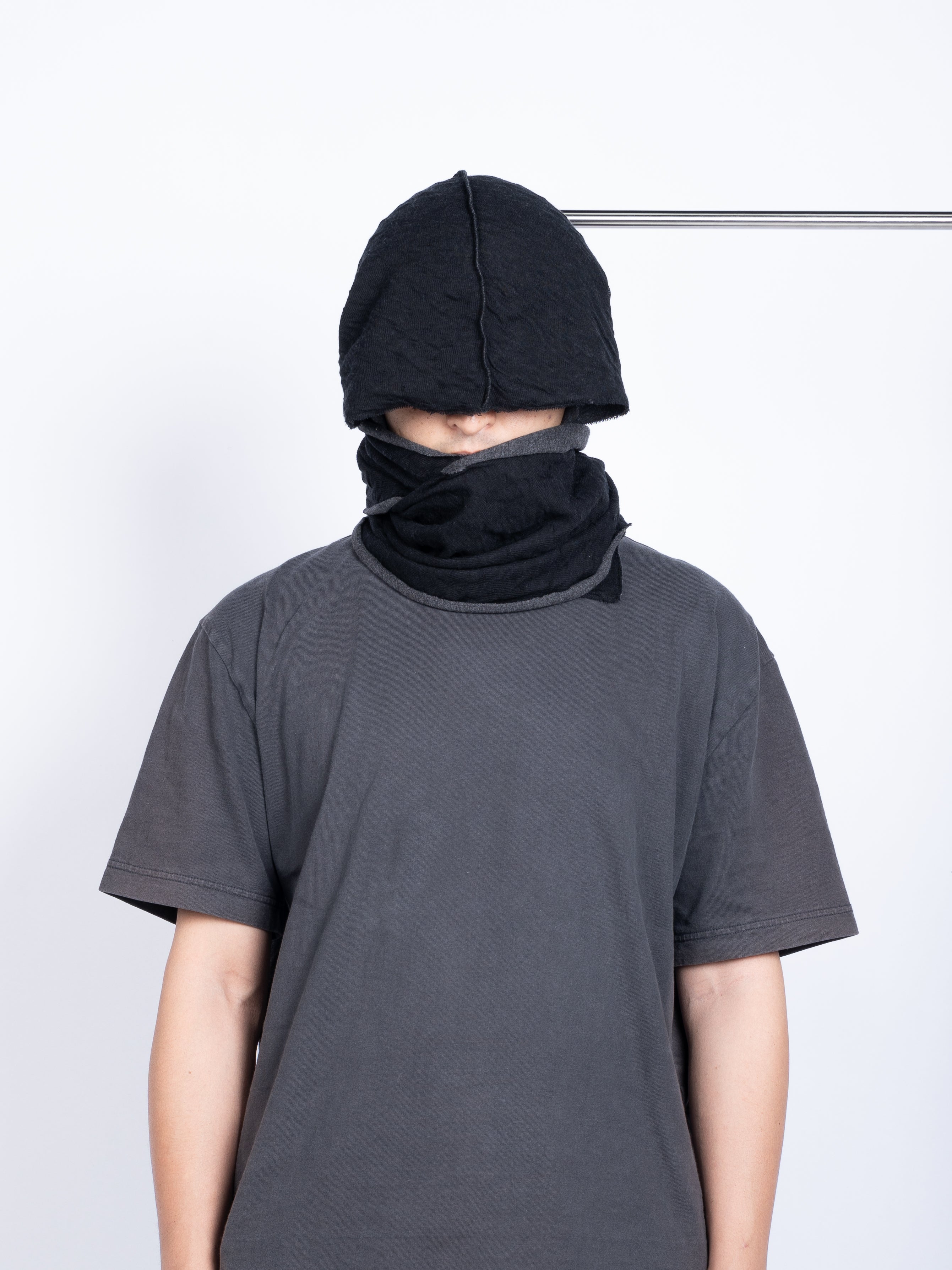 AFFXWRKS Scarf Hood (Black/ Grey)