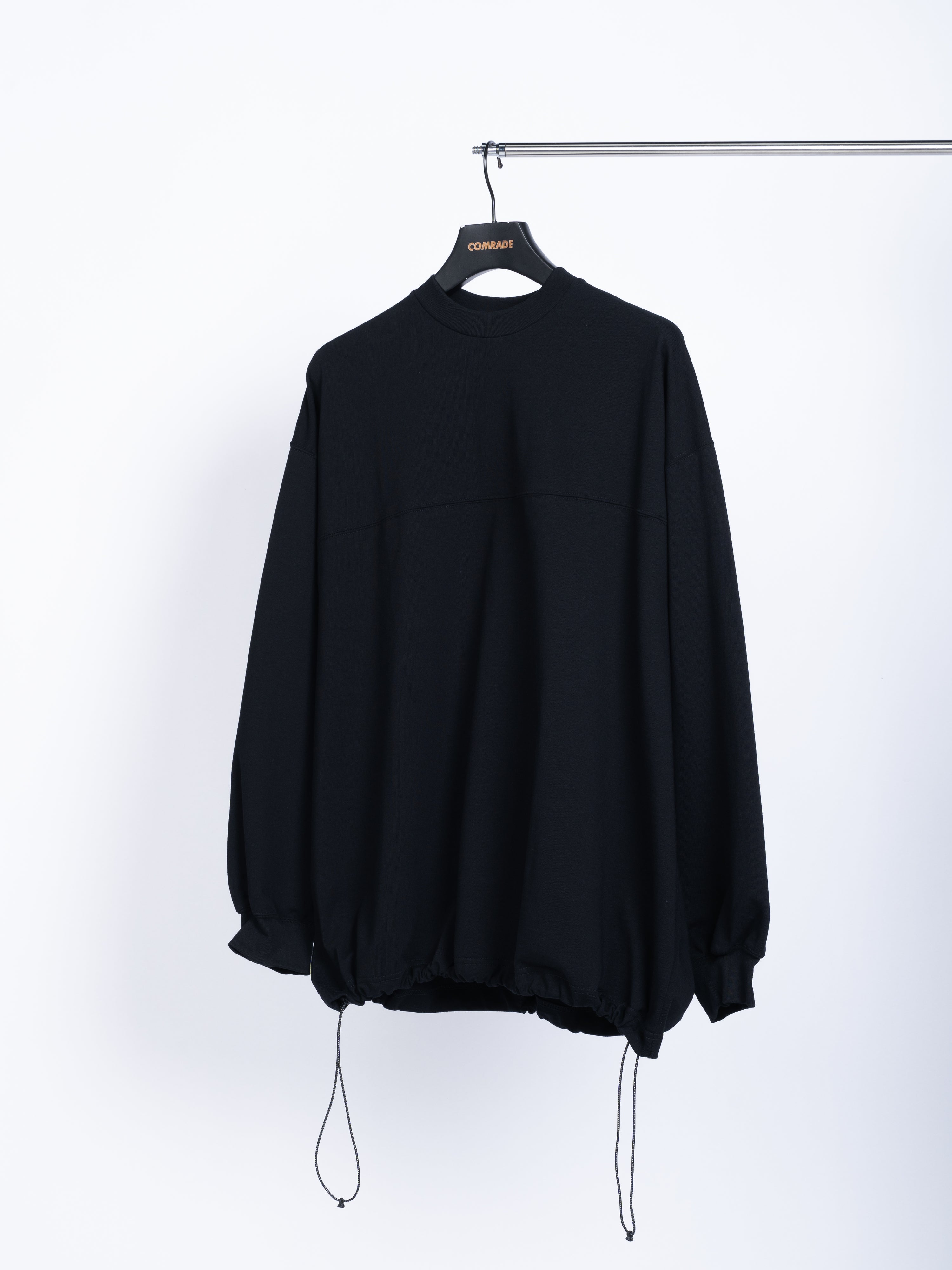 is-ness Balloon Switching L/S T-shirt (Black)