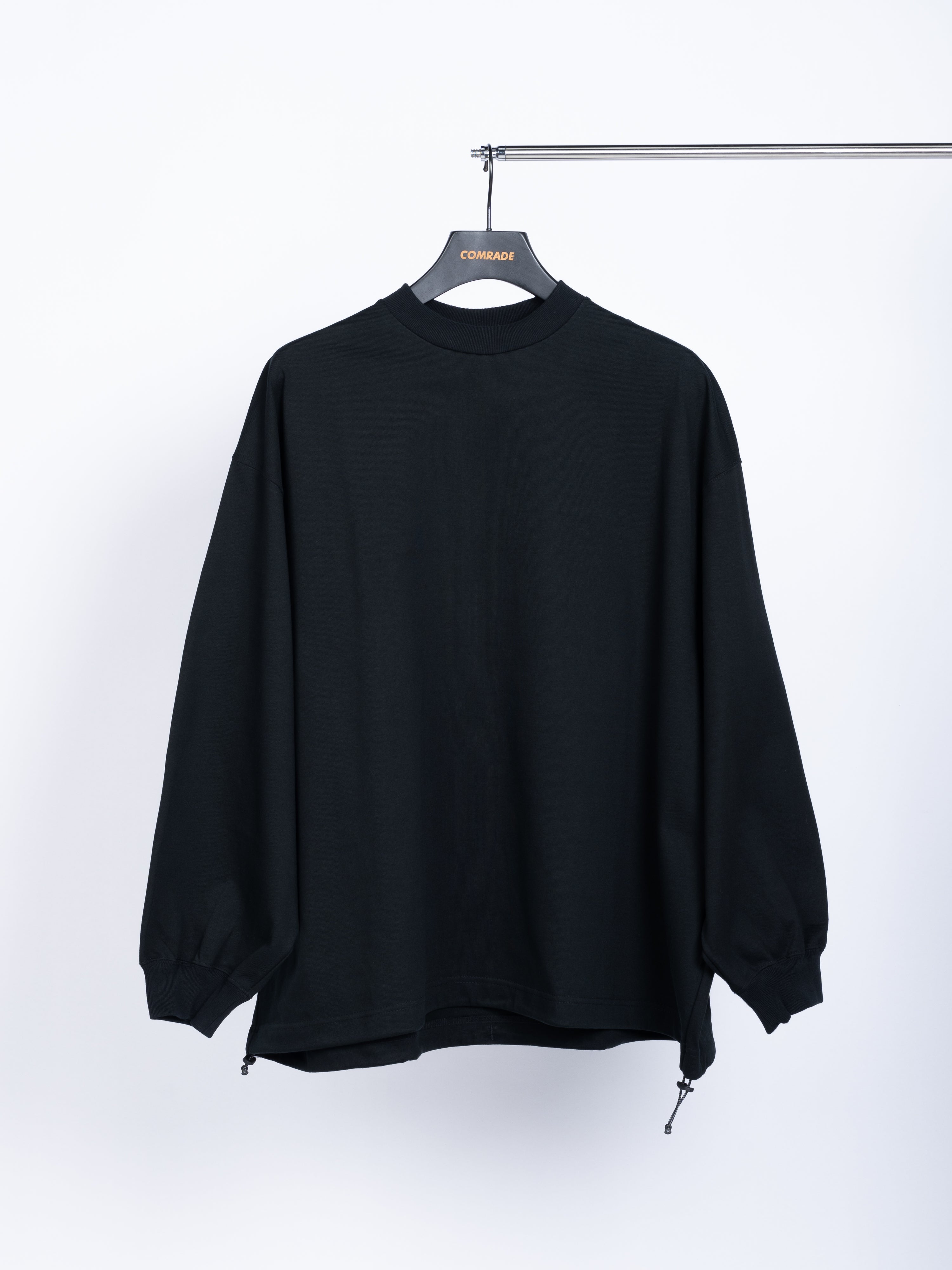 is-ness Balloon Long Sleeve T-Shirt (Black)