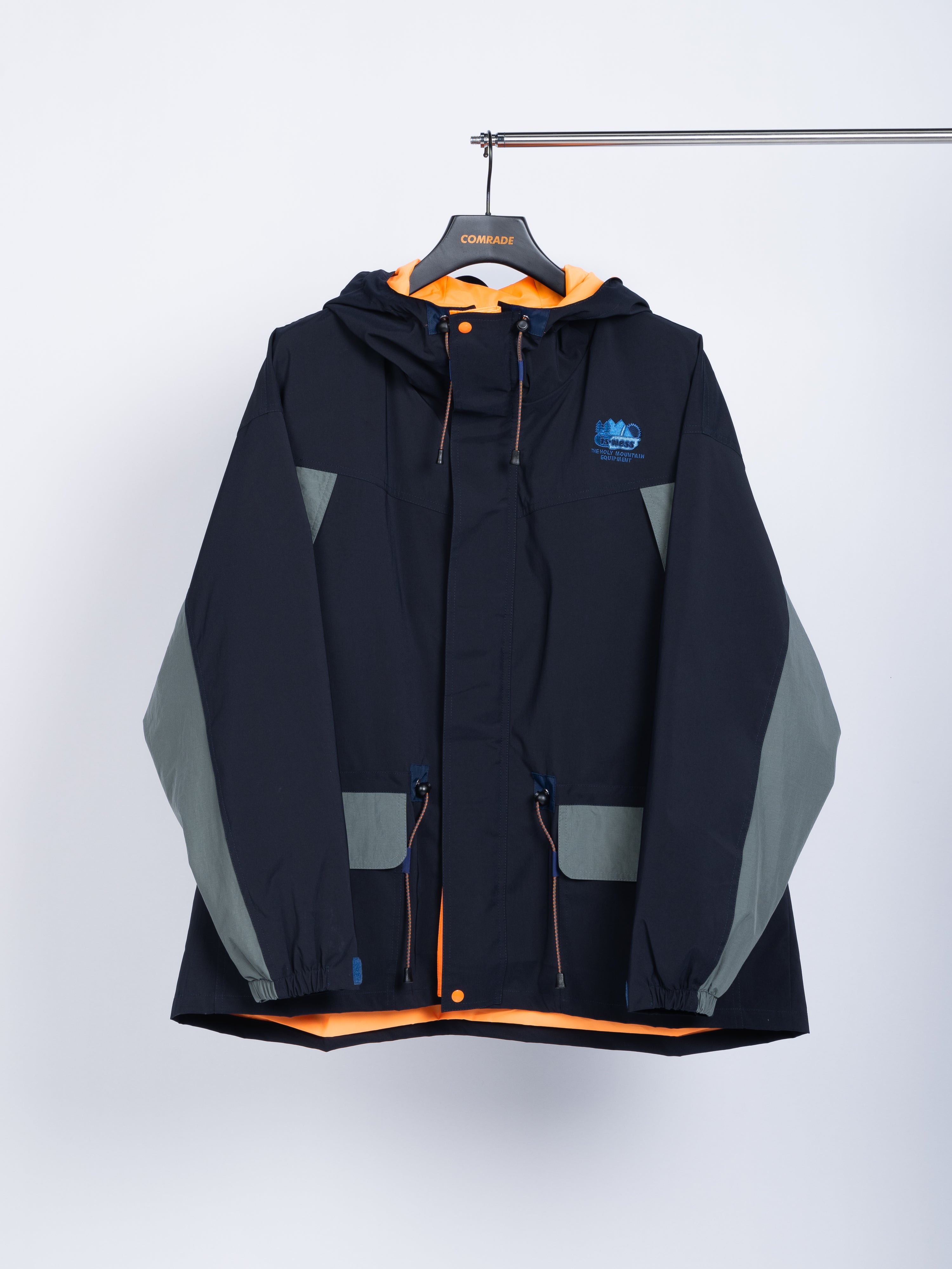 is-ness THM Manaslu Shell Jacket (Navy x Gray)