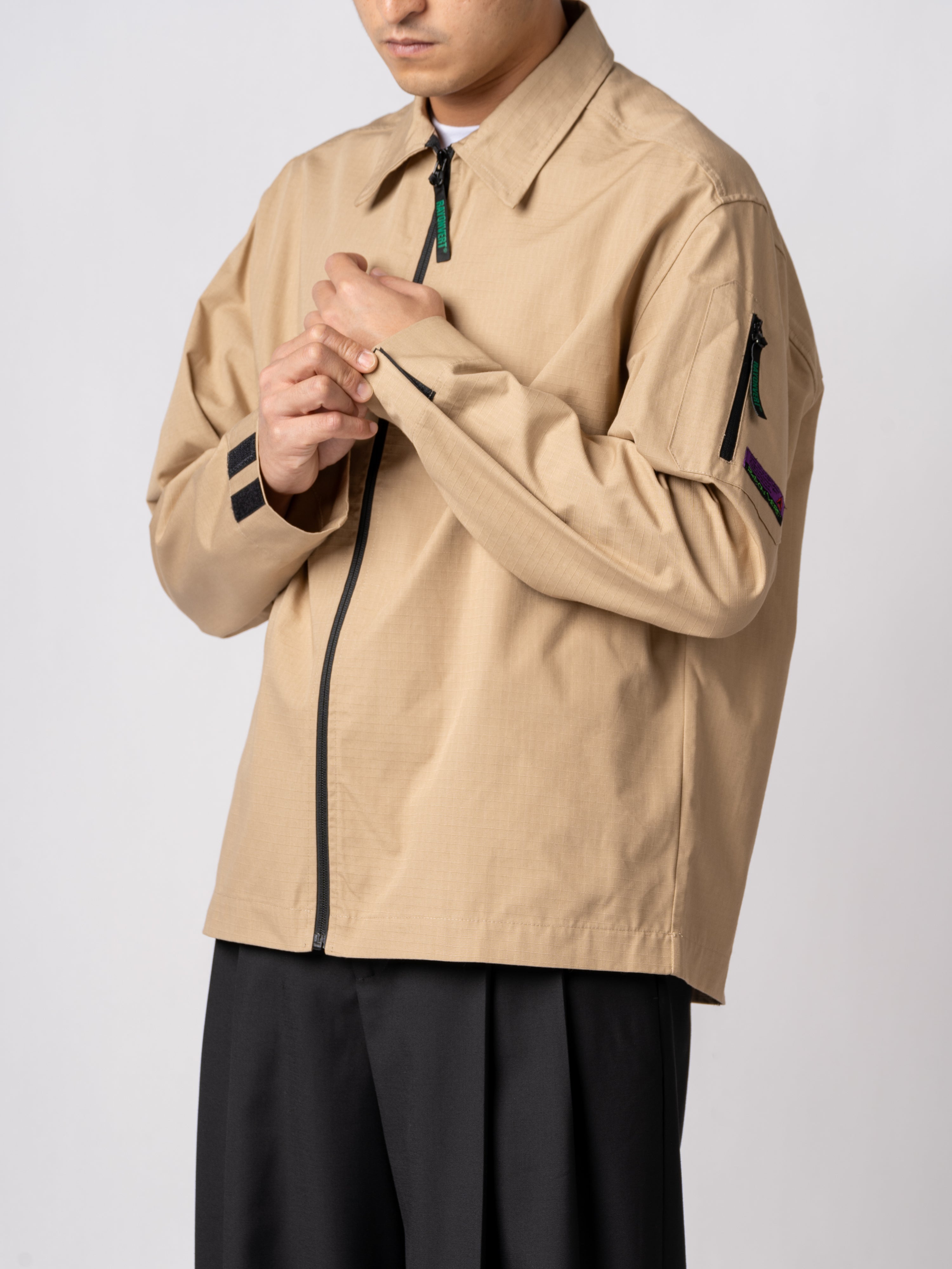 RAYON VERT Guido L/S Shirt (Sandstorm)