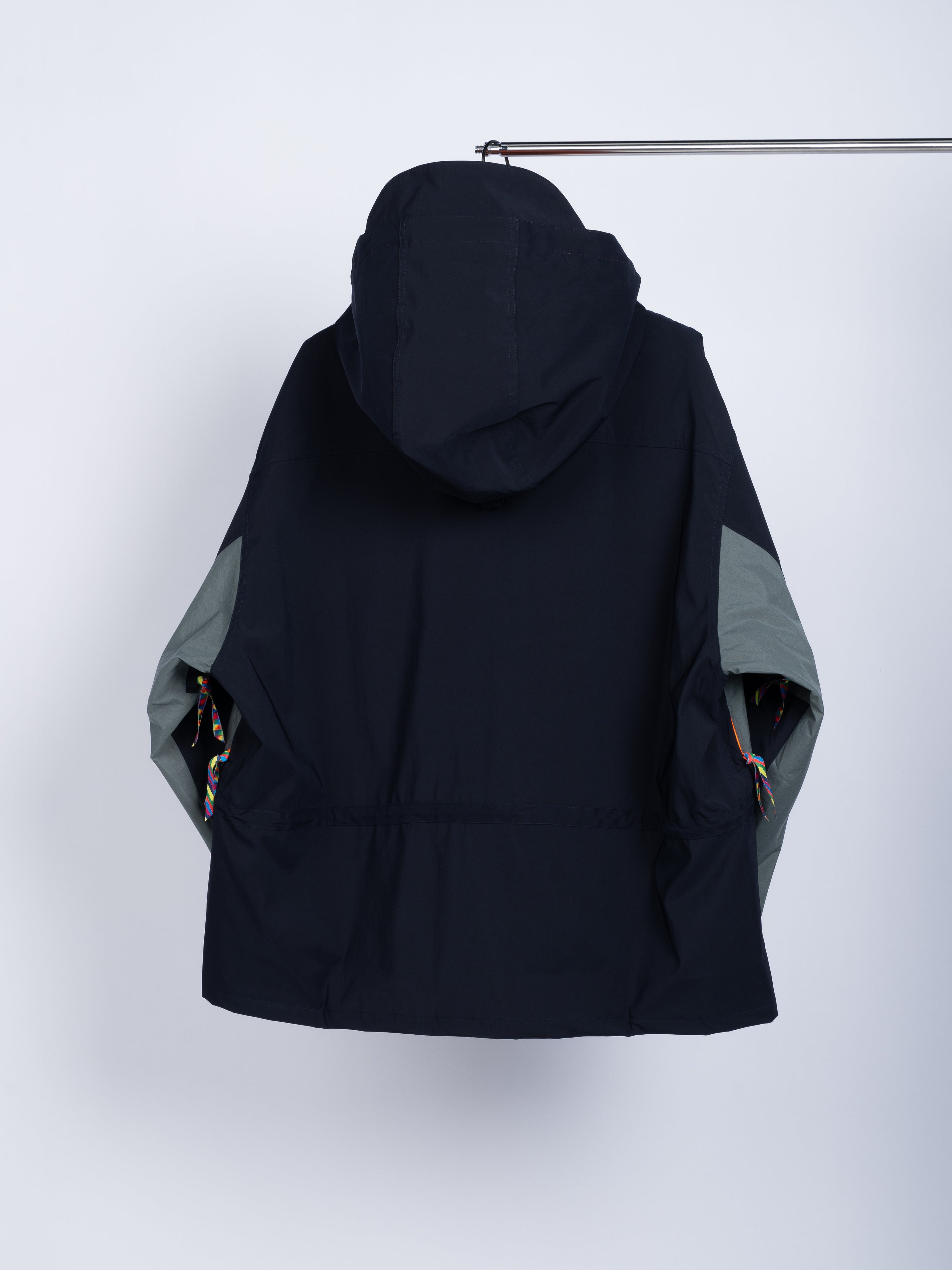 is-ness THM Manaslu Shell Jacket (Navy x Gray)