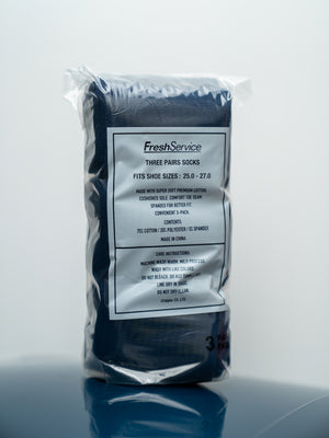 FreshService Original 3-Pack Socks (Navy)
