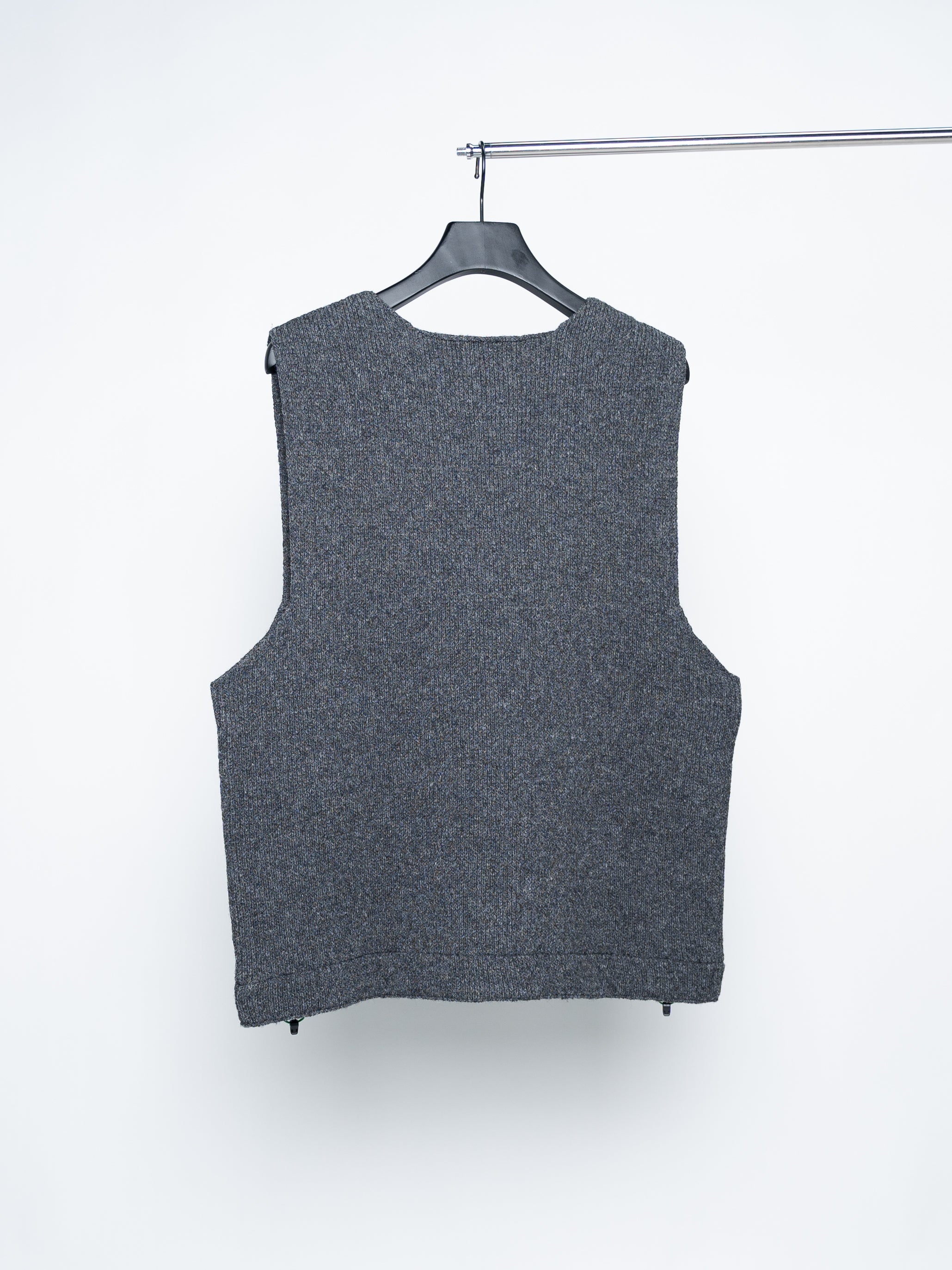 GR10K Felted Wool Vest (Asphalt Gray)