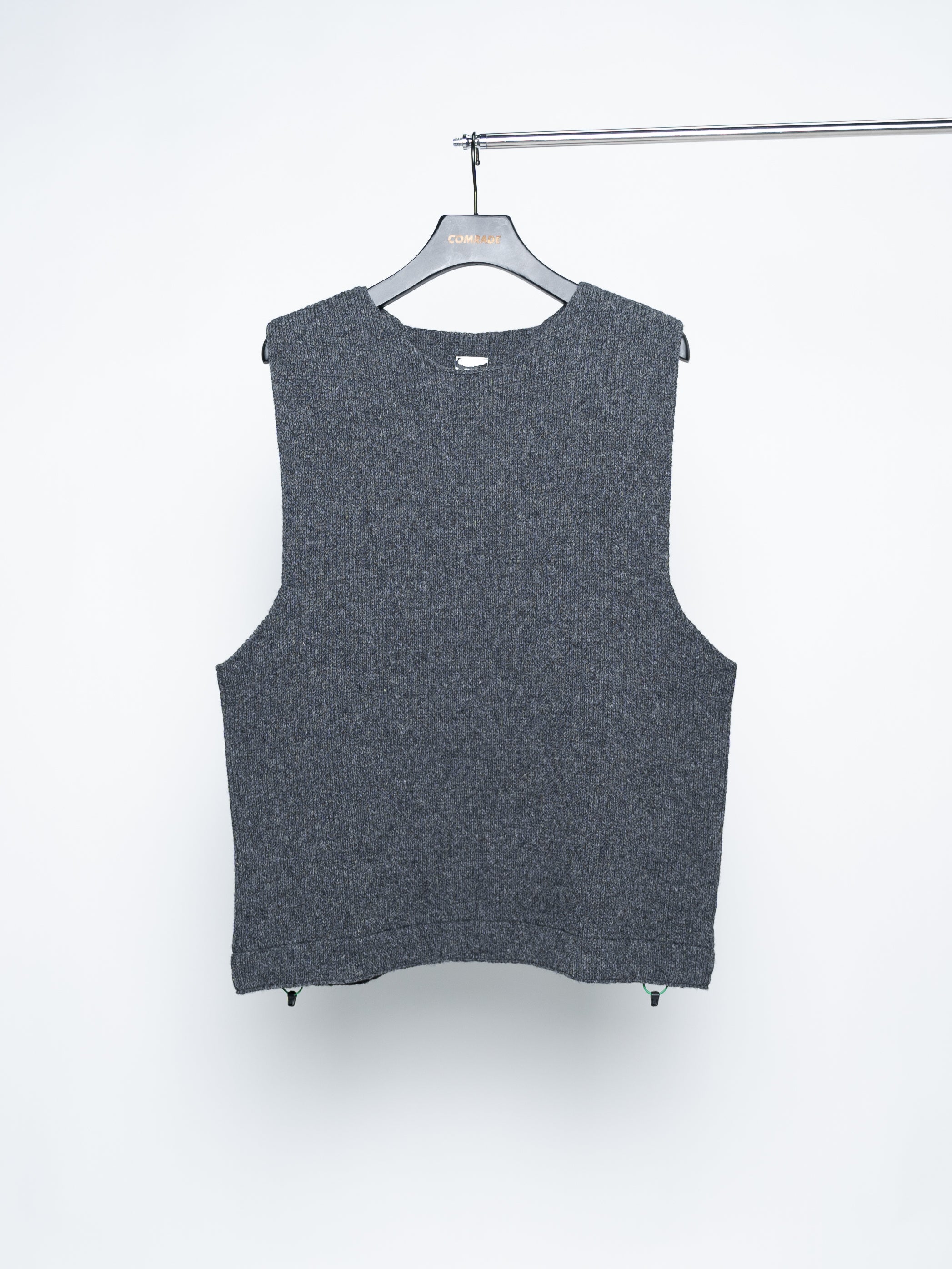 GR10K Felted Wool Vest (Asphalt Gray)