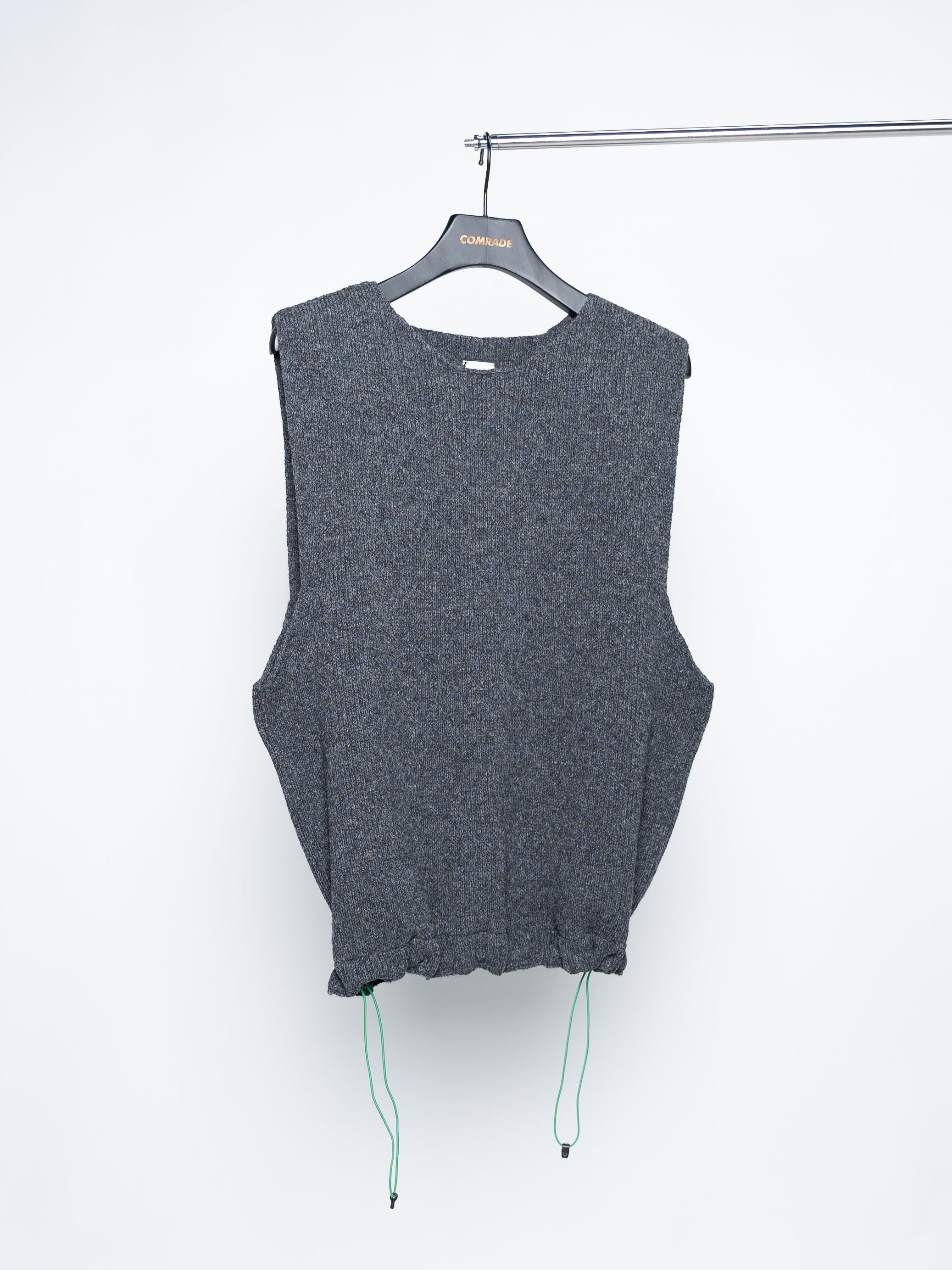 GR10K Felted Wool Vest (Asphalt Gray)