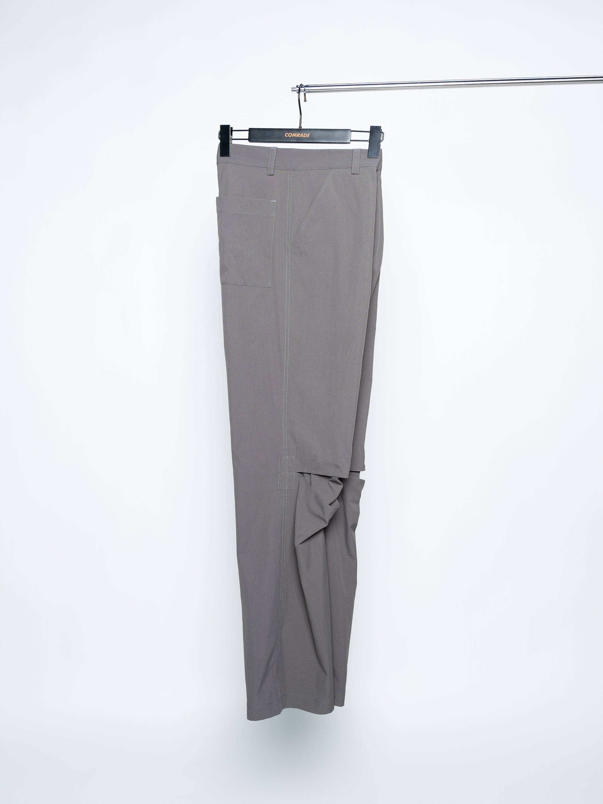 GR10K Cut Knee Pants (Dove Grey)