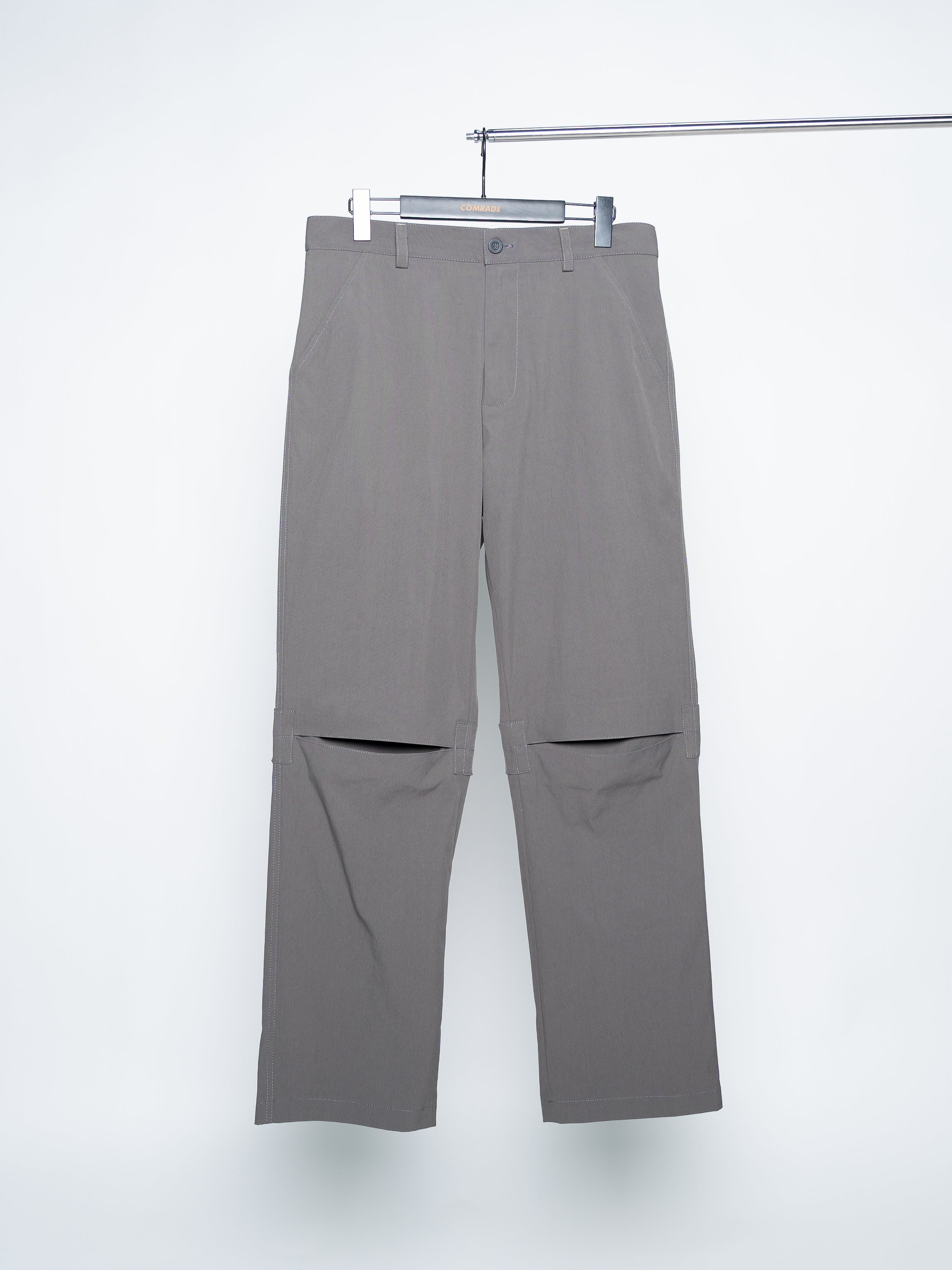 GR10K Cut Knee Pants (Dove Grey)