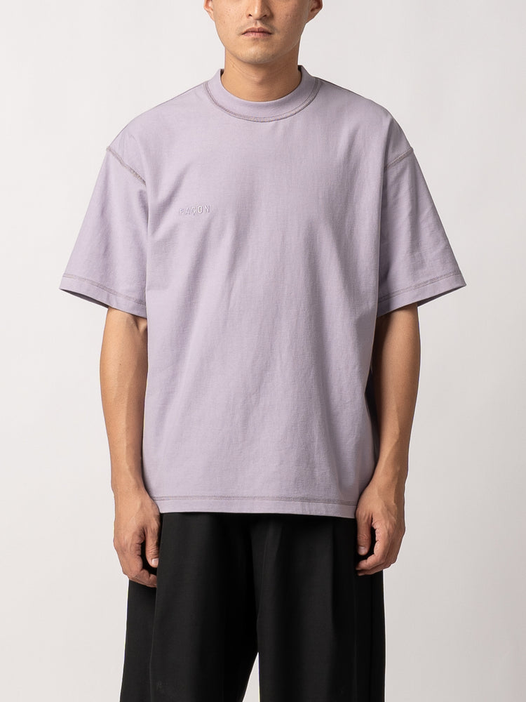 
                
                    Load image into Gallery viewer, FAÇON Reverse Label Tee (Lilac)
                
            