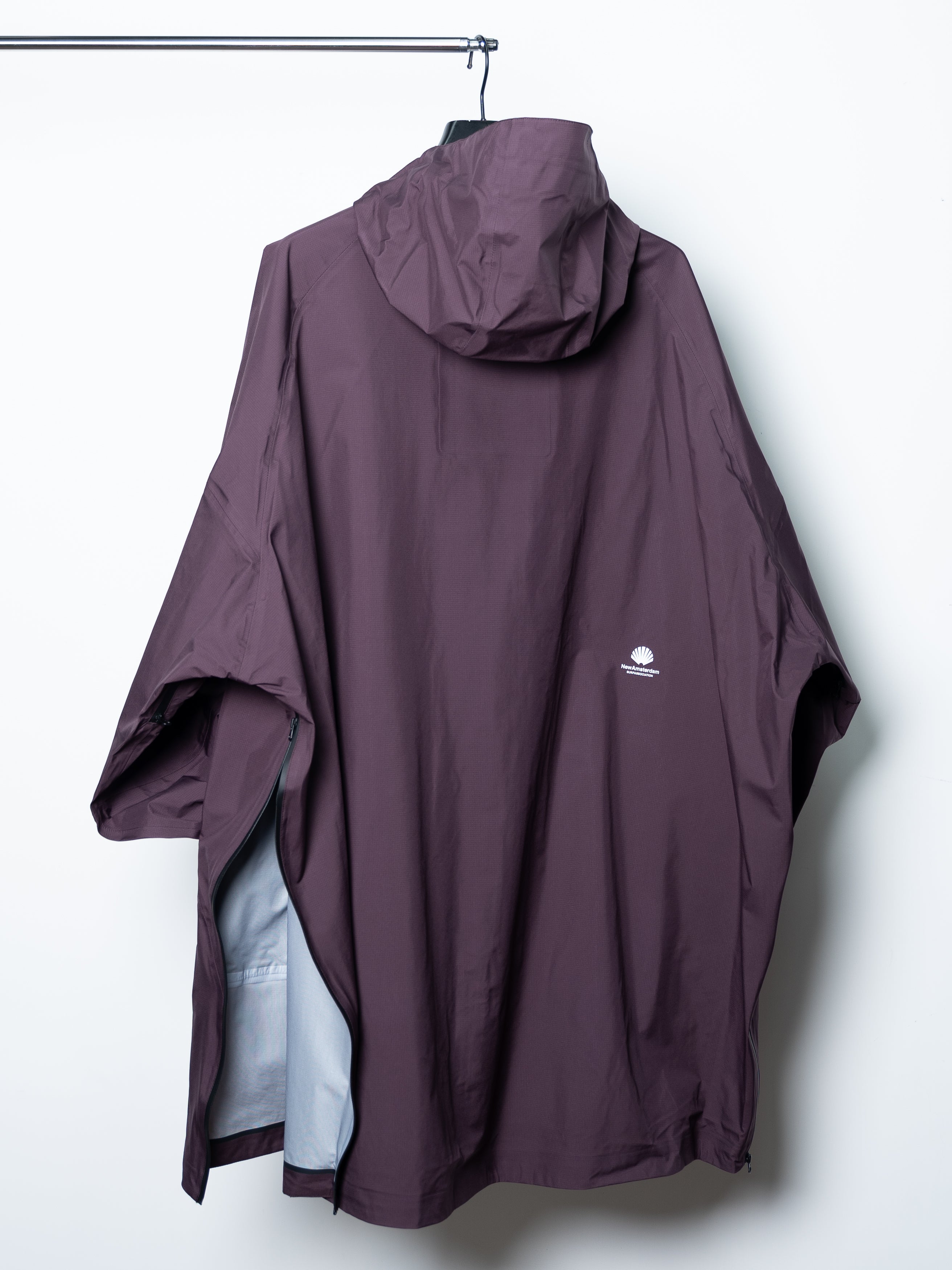 New Amsterdam Surf Association Technical Rain Jacket (Vineyard Wine)