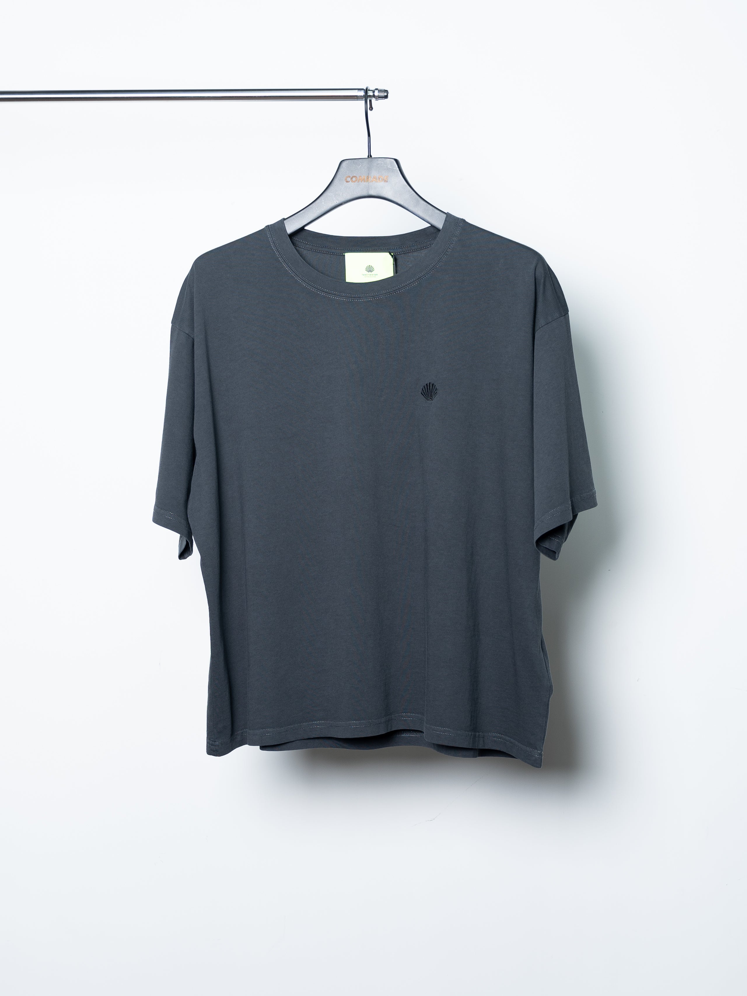 New Amsterdam Surf Association Cropped Tee (Washed Black)