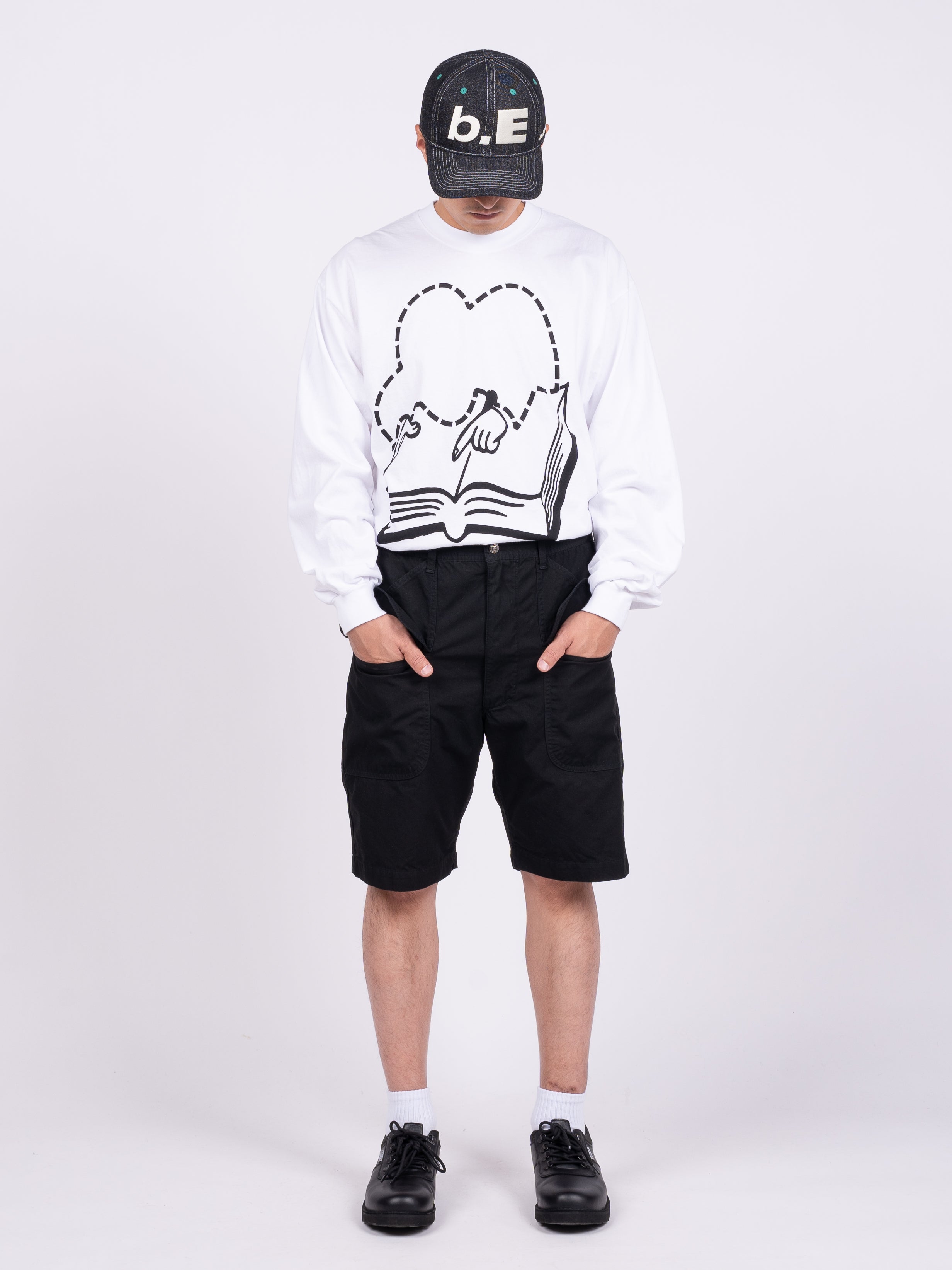 RAMPS Knowledge L/S T-Shirt (White)