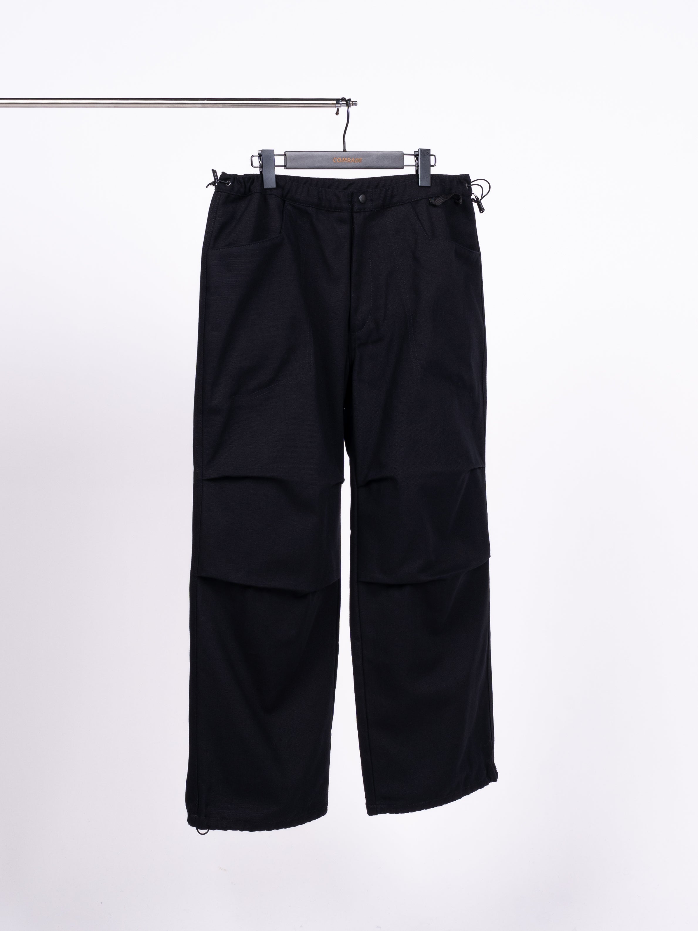 RAYON VERT Cyber Racoon Pants (Golgotha Black)