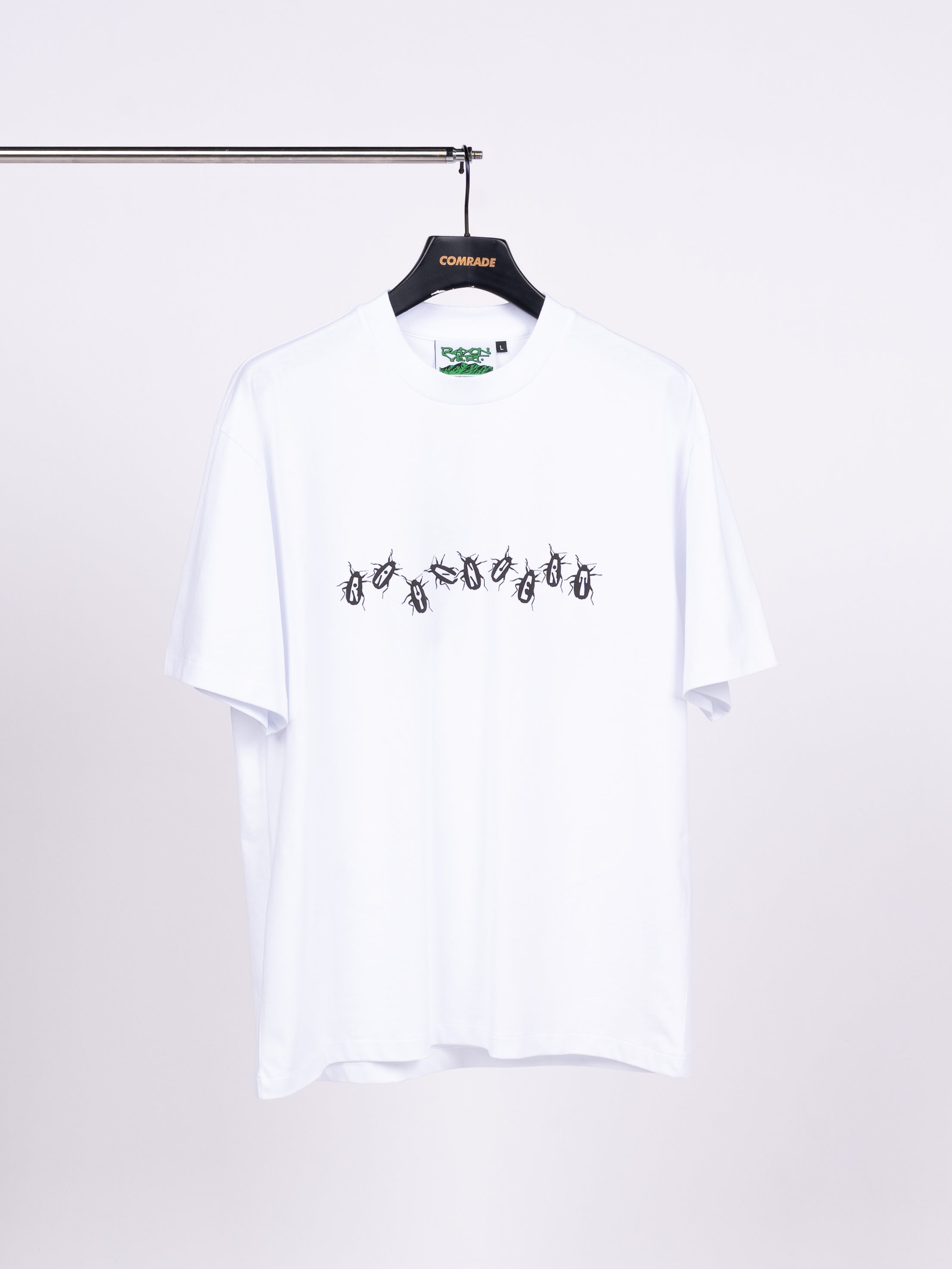 RAYON VERT Kakerlaken T-Shirt (Ghost White)