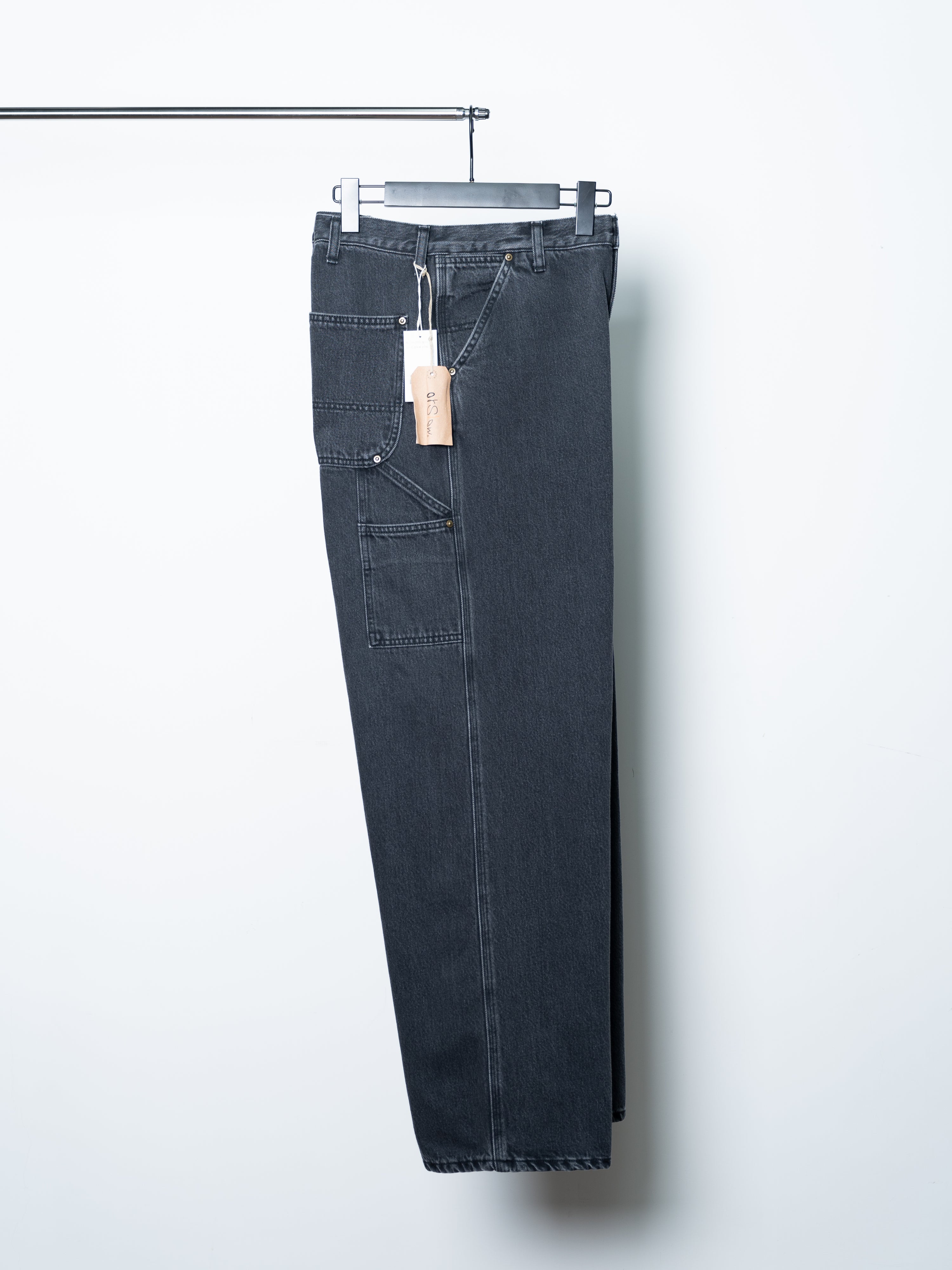 orSlow Dad's Fit Painter Pants (Black Denim Stone)