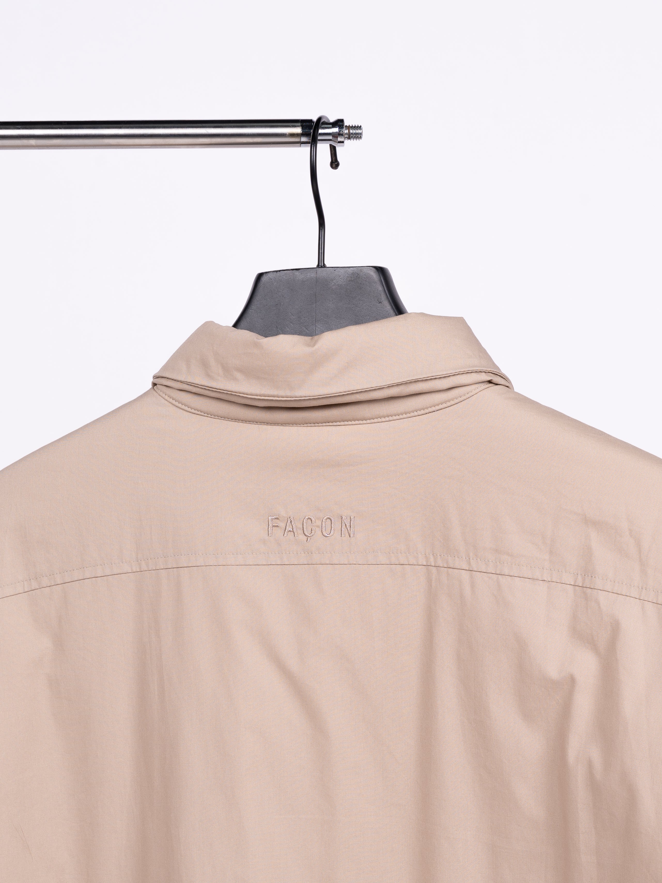 FAÇON Padded Shirt (Beige)