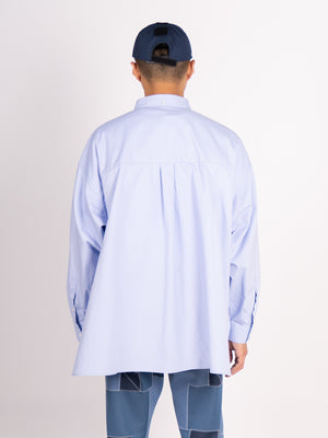 
                
                    Load image into Gallery viewer, FreshService Dry Oxford Corporate L/S B.D. Shirt (Blue)
                
            