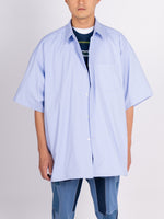 FreshService Dry Oxford Corporate S/S B.D. Shirt (Blue)