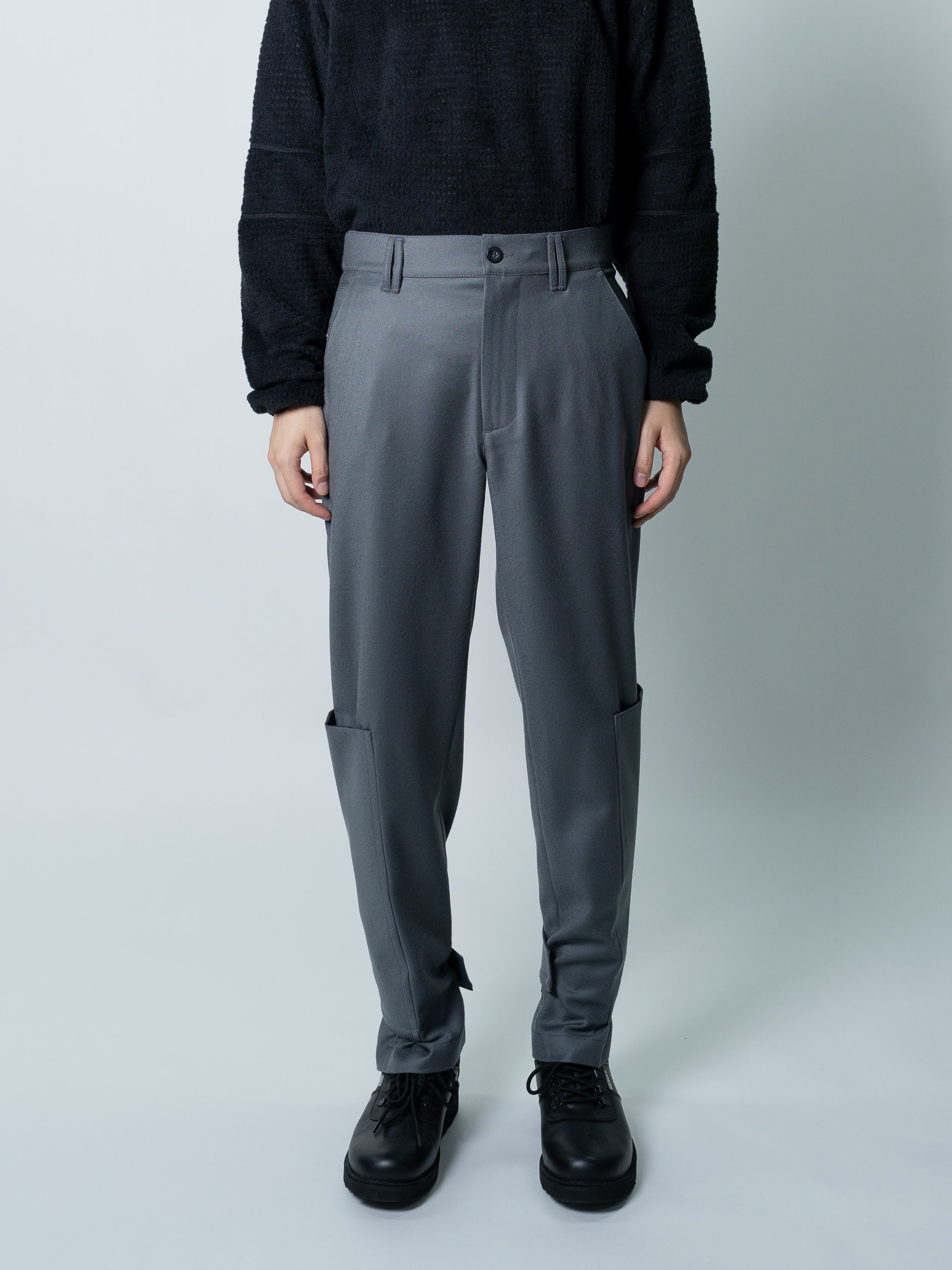 GR10K Flannel Shank Pants (Gray)