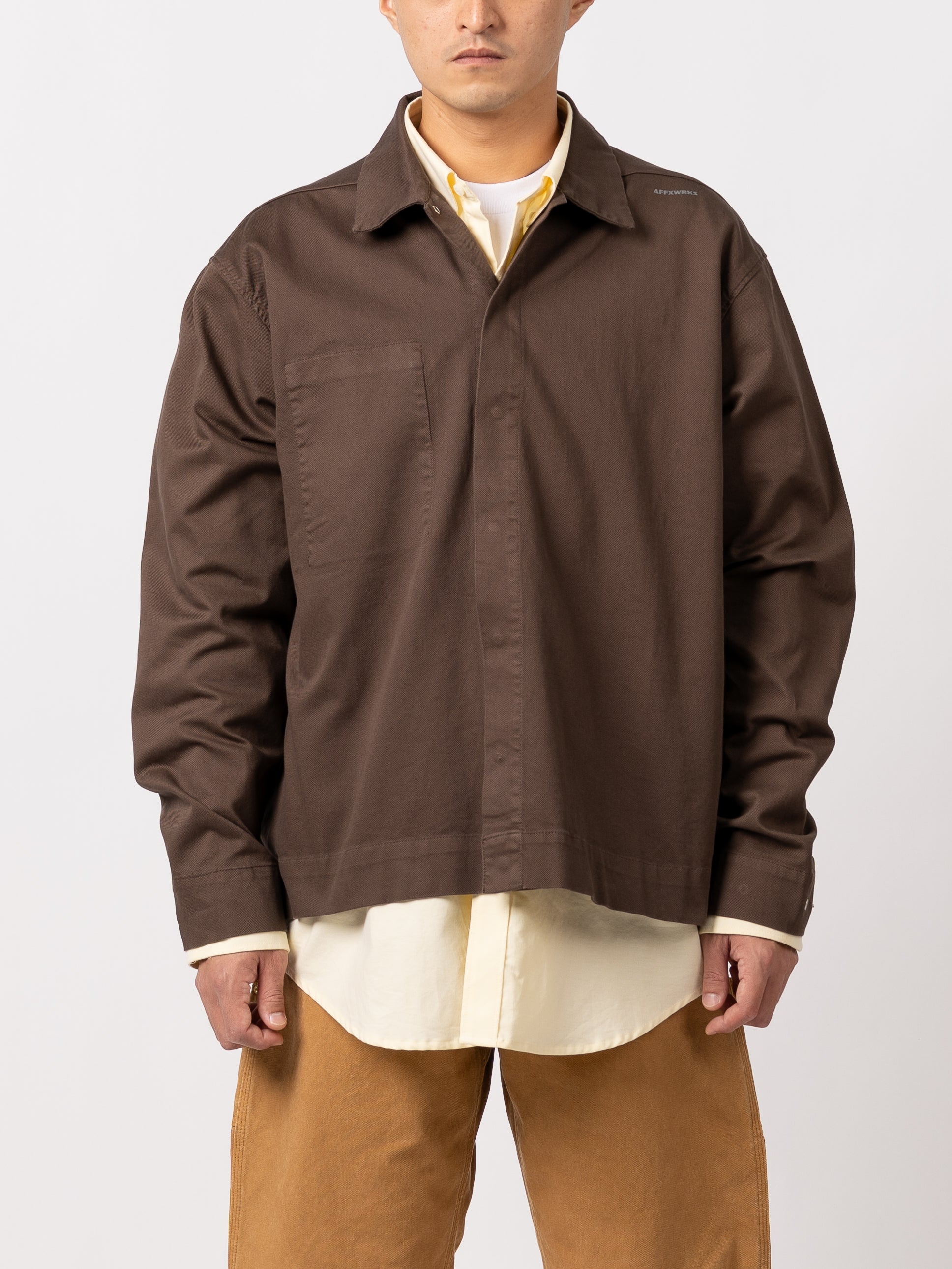 AFFXWRKS Wrks Jacket(洗水啡色)