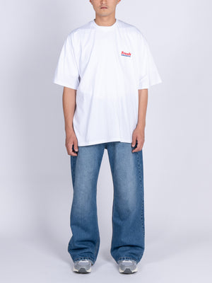 FreshService FS Printed Tee "SUPER MARKET" (White)