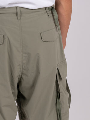 
                
                    Load image into Gallery viewer, FreshService Micro Typewriter Cargo Shorts (Sage)
                
            