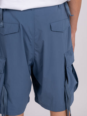 
                
                    Load image into Gallery viewer, FreshService Micro Typewriter Cargo Shorts (Blue)
                
            