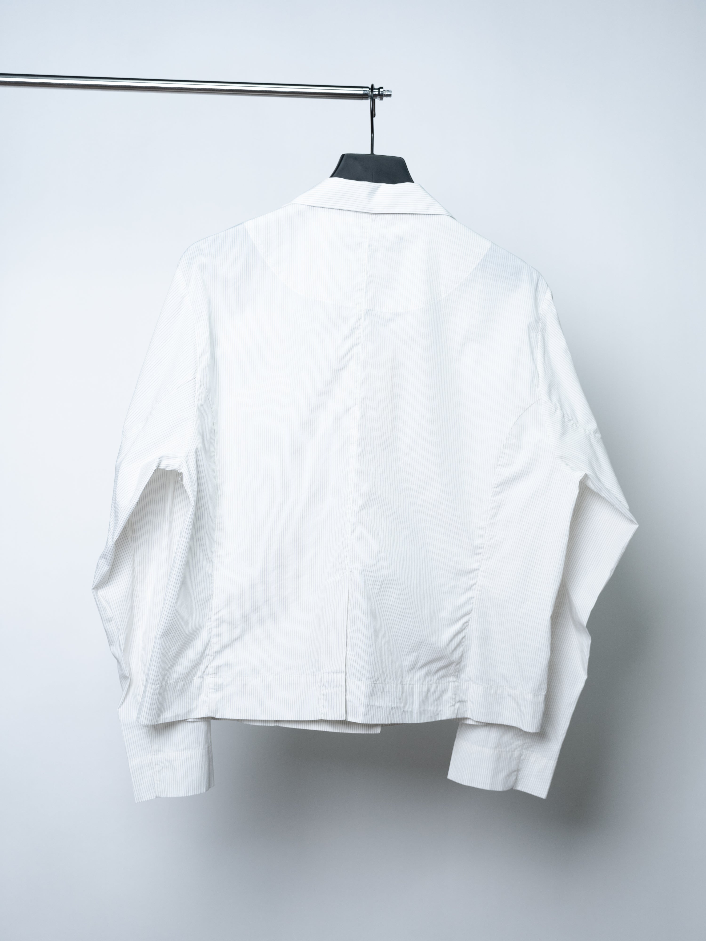 mfpen Informal Jacket (White Mini Stripe)