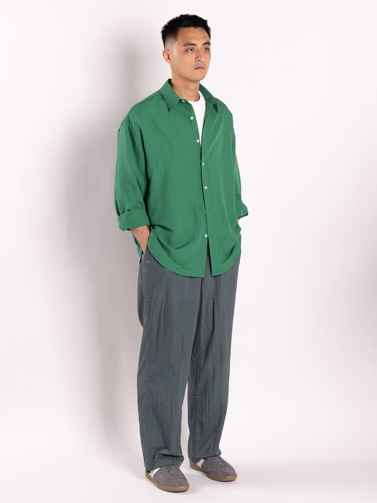 
                
                    Load image into Gallery viewer, CONICHIWA bonjour Nylon Track Pants (Airforce)
                
            