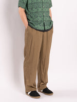 CONICHIWA bonjour Nylon Track Pants (Mocha)
