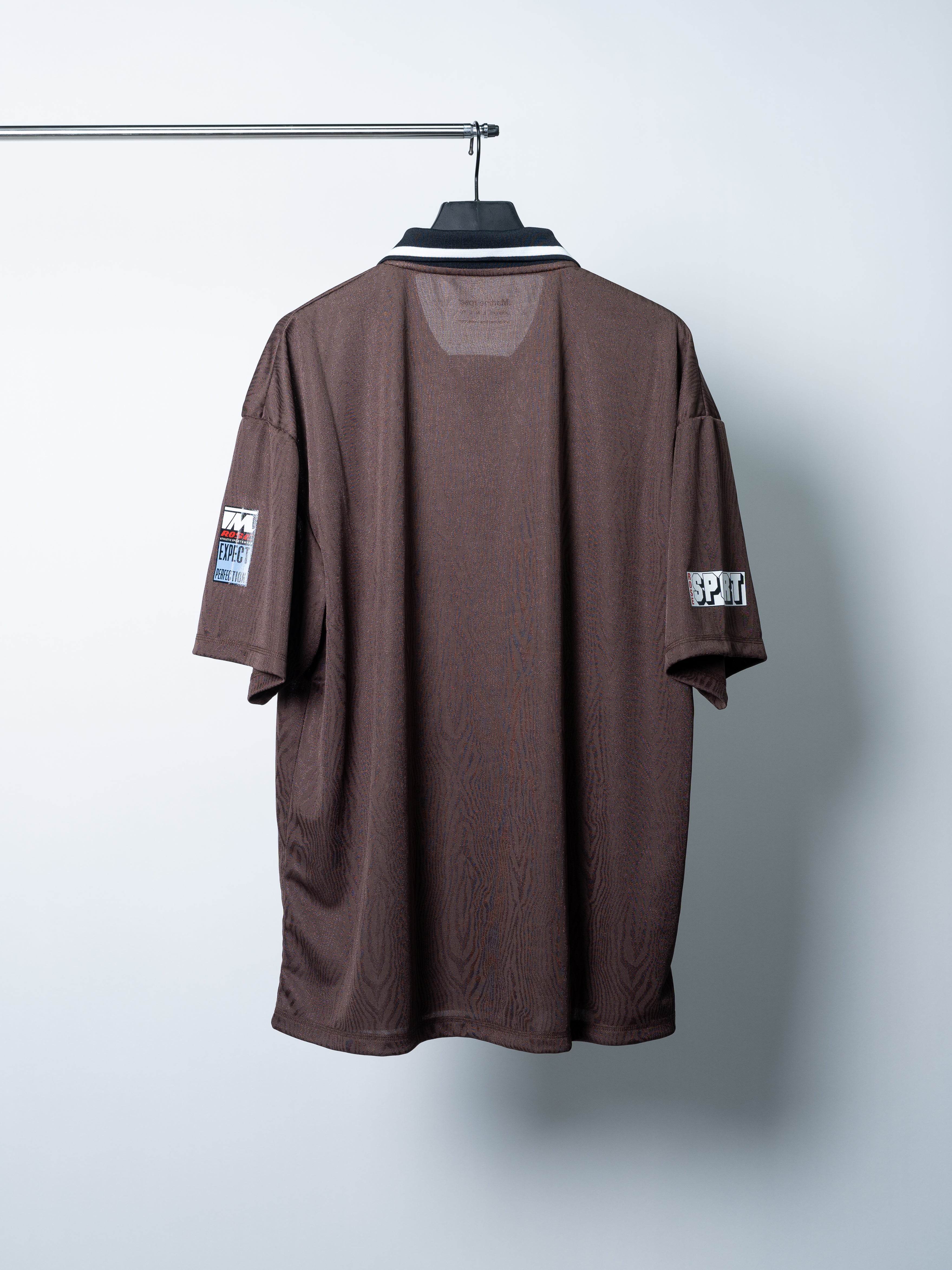Martine Rose Football Top (Brown) | COMRADE – COMRADEHK