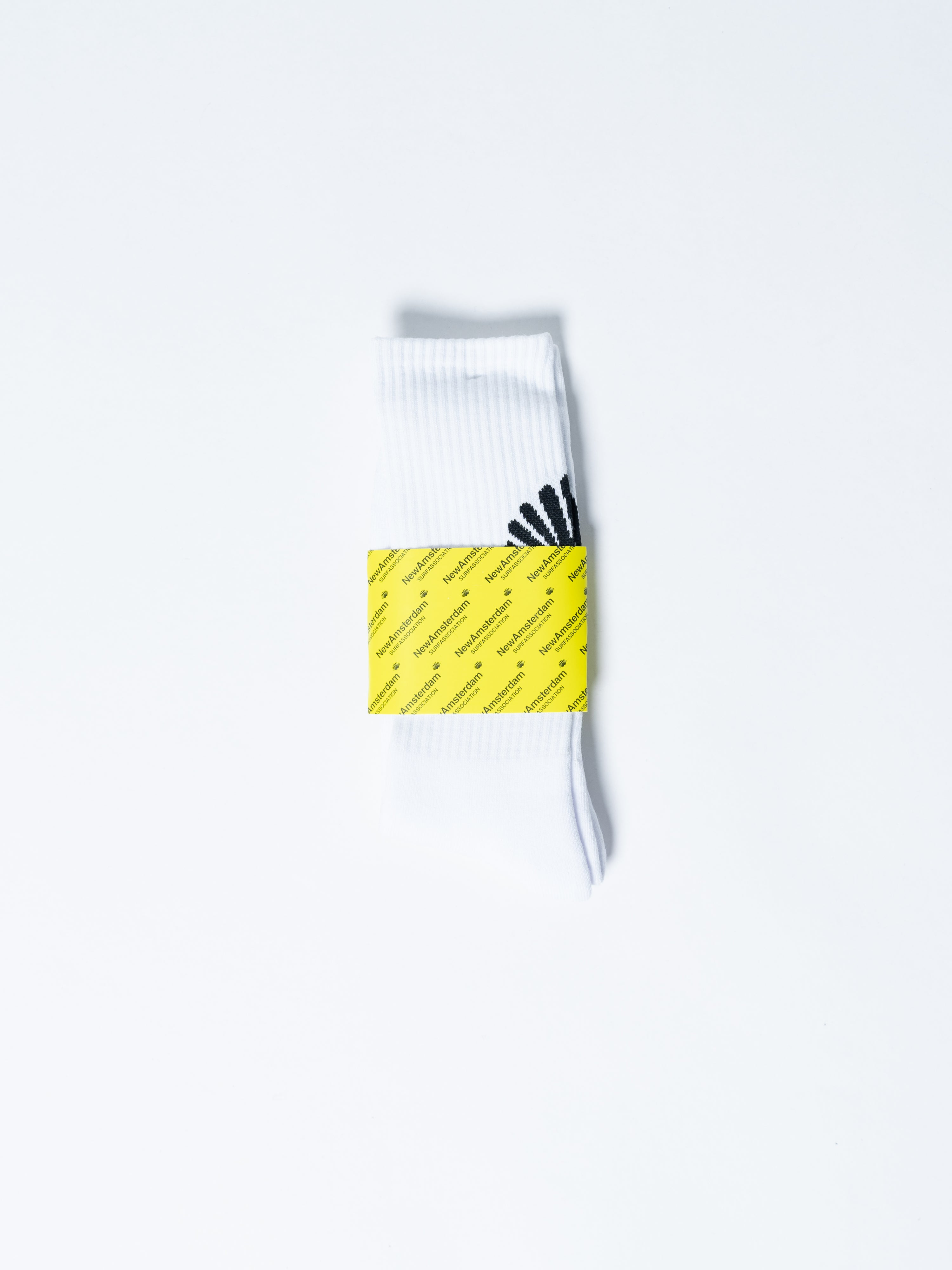 New Amsterdam Surf Association Logo Socks (White)