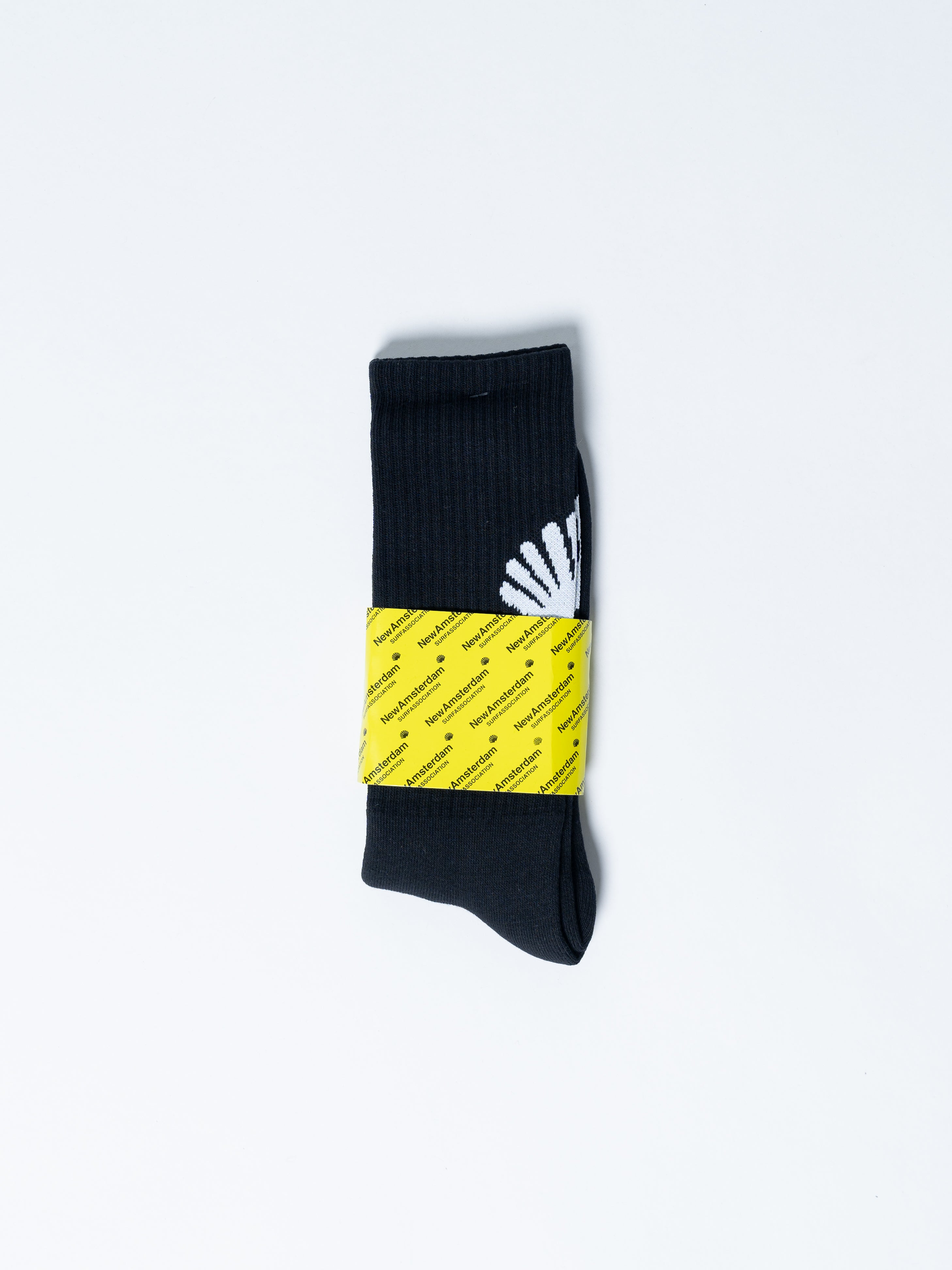 New Amsterdam Surf Association Logo Socks (Black)