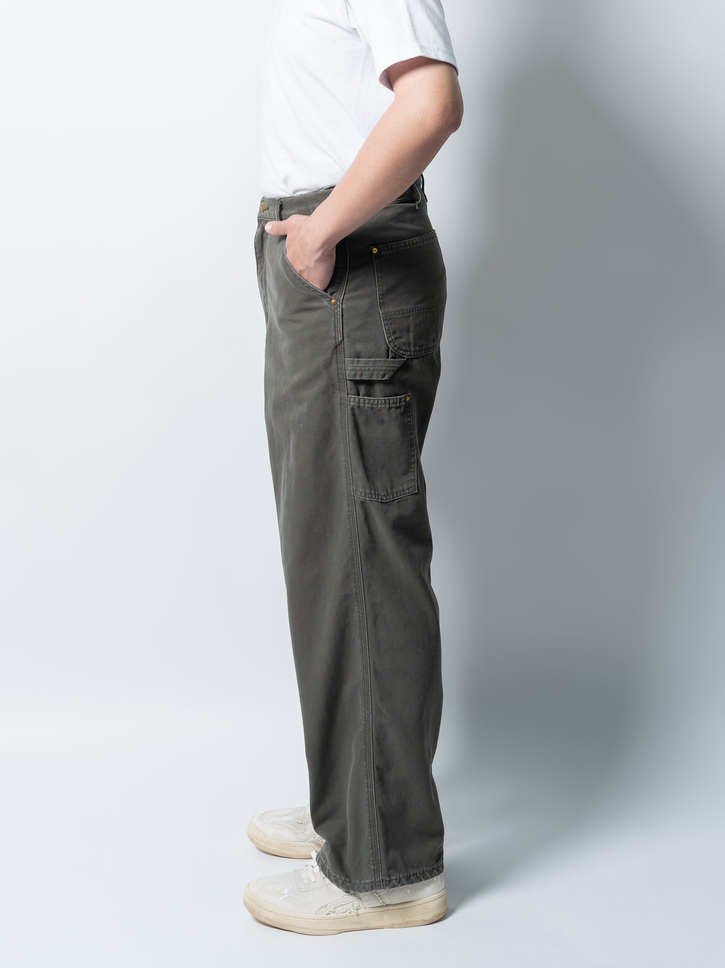 orSlow Dad's Fit Painter Pants (Army Green)