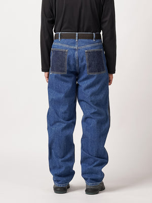 
                
                    Load image into Gallery viewer, paa Four Pocket Denim Jean (Indigo Wash Combo)
                
            