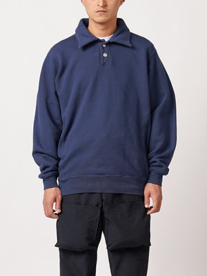 
                
                    Load image into Gallery viewer, paa LS Polo Sweatshirt Two (Sea)
                
            