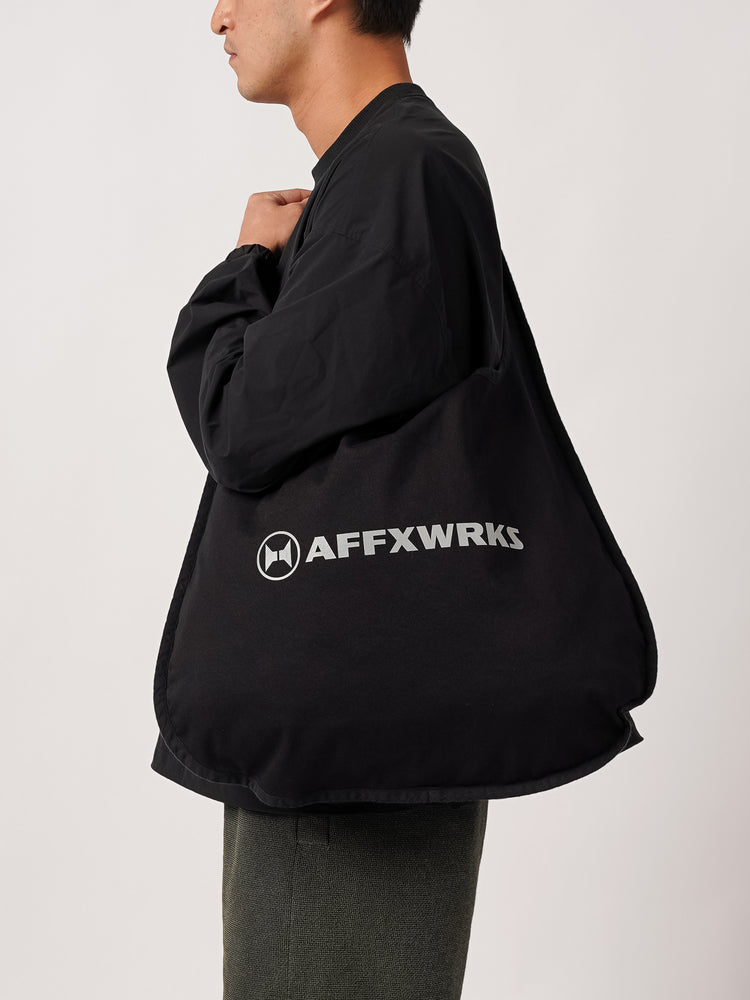 
                
                    Load image into Gallery viewer, AFFXWRKS Circular Bag (Washed Black)
                
            