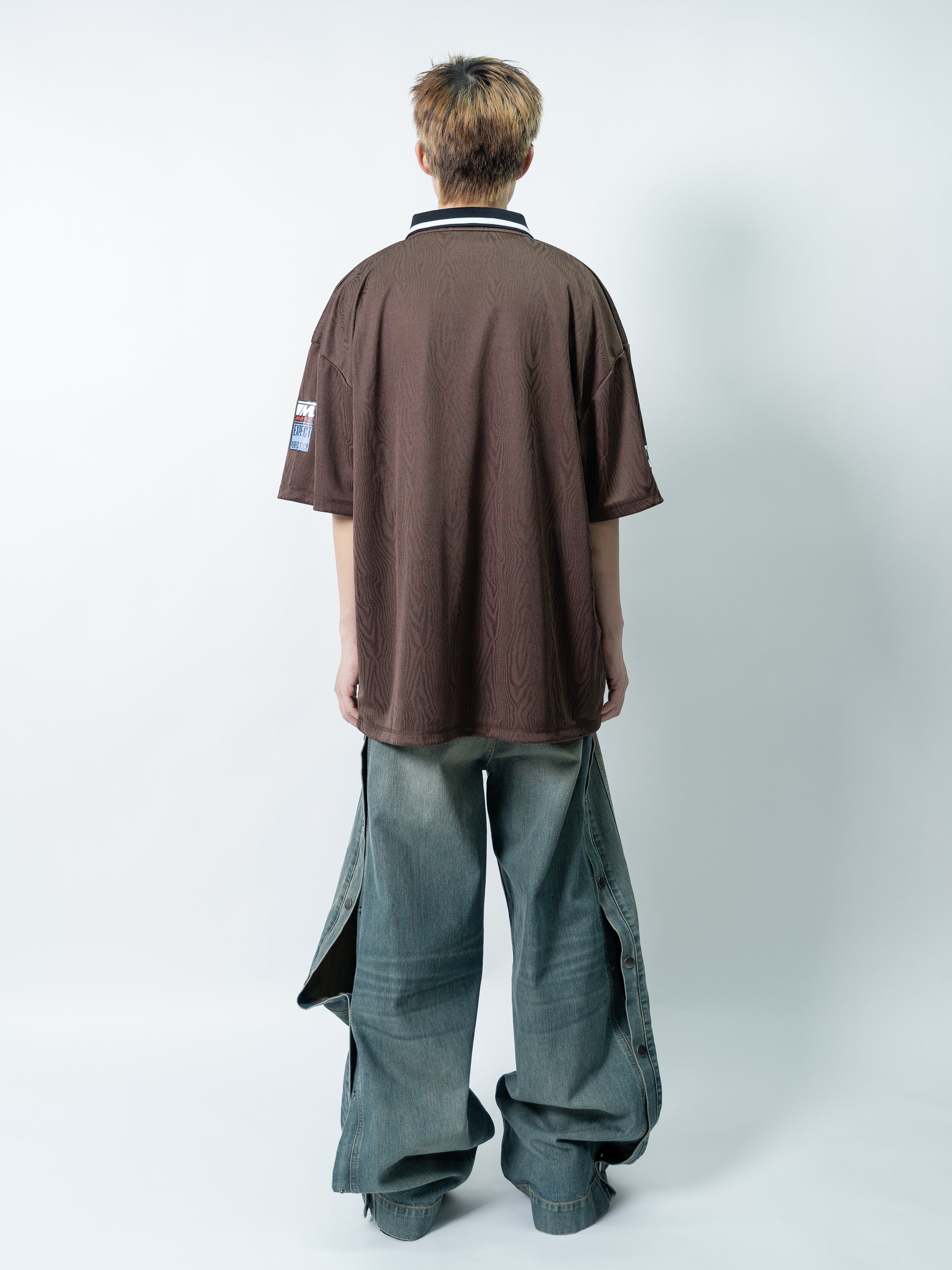 Martine Rose Football Top (Brown) | COMRADE – COMRADEHK