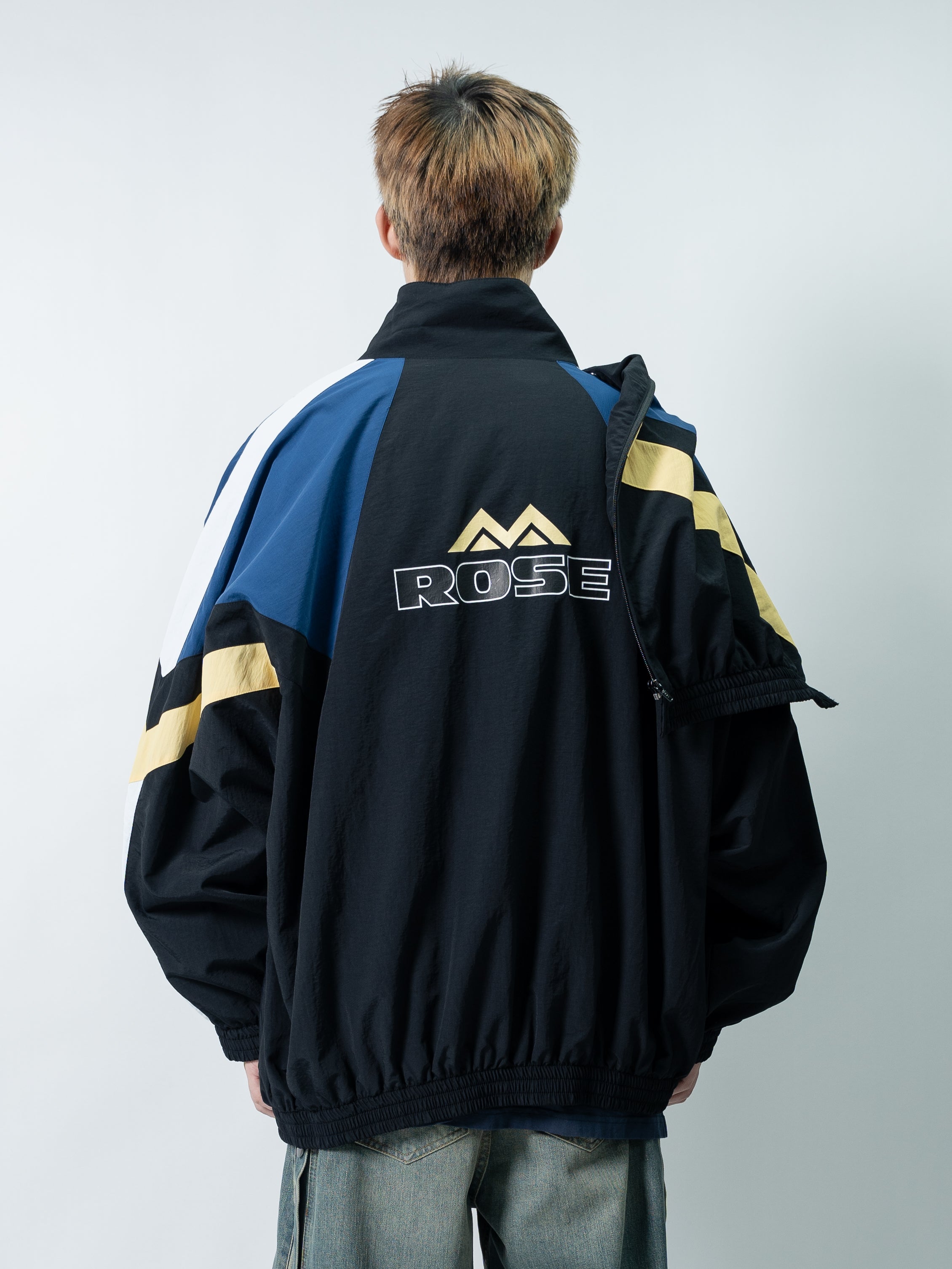 Martine Rose Blanket Track Jacket (Black/ Yellow)