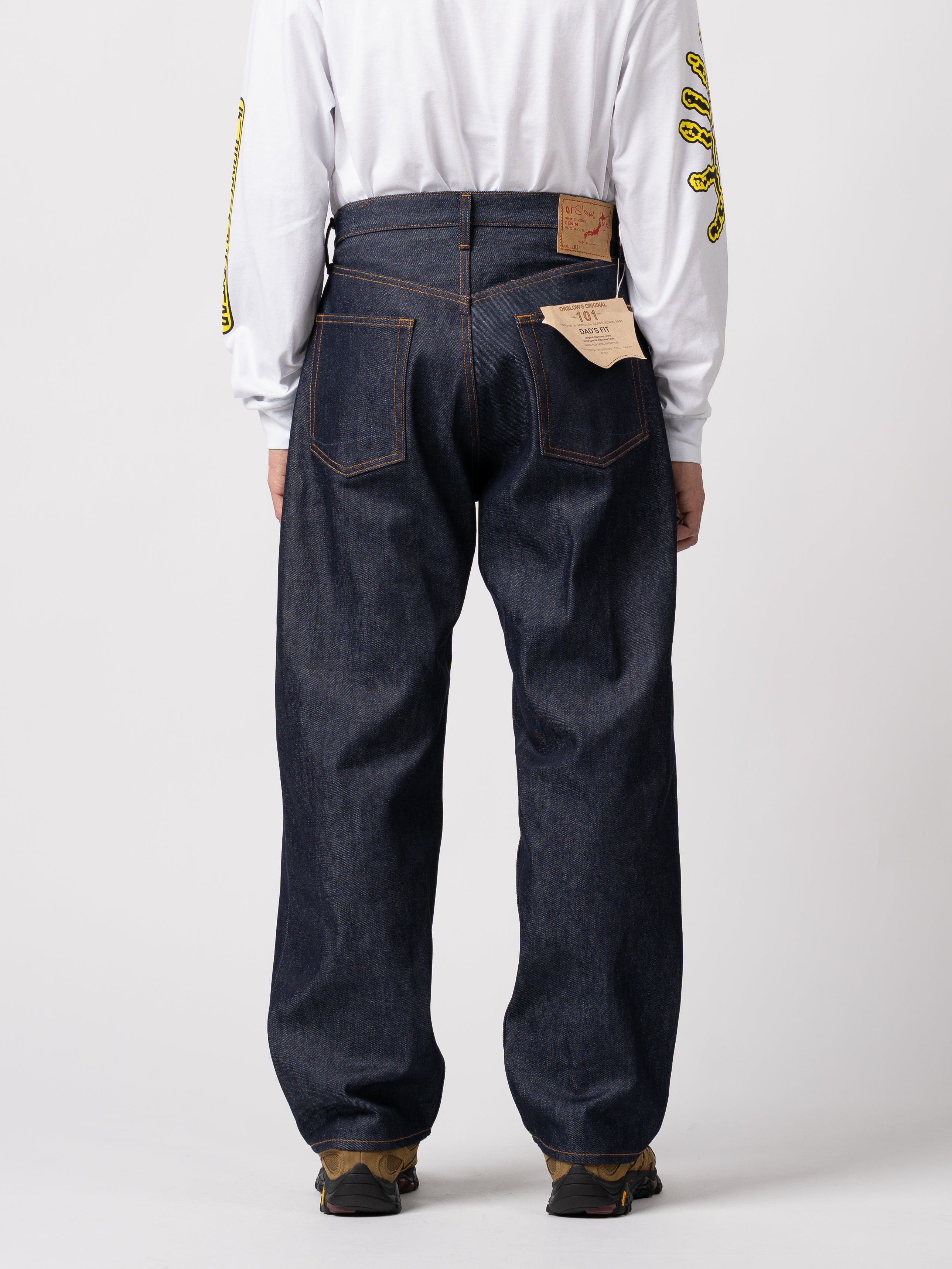 orSlow 101 Dad's Fit Denim Pants (Rigid)