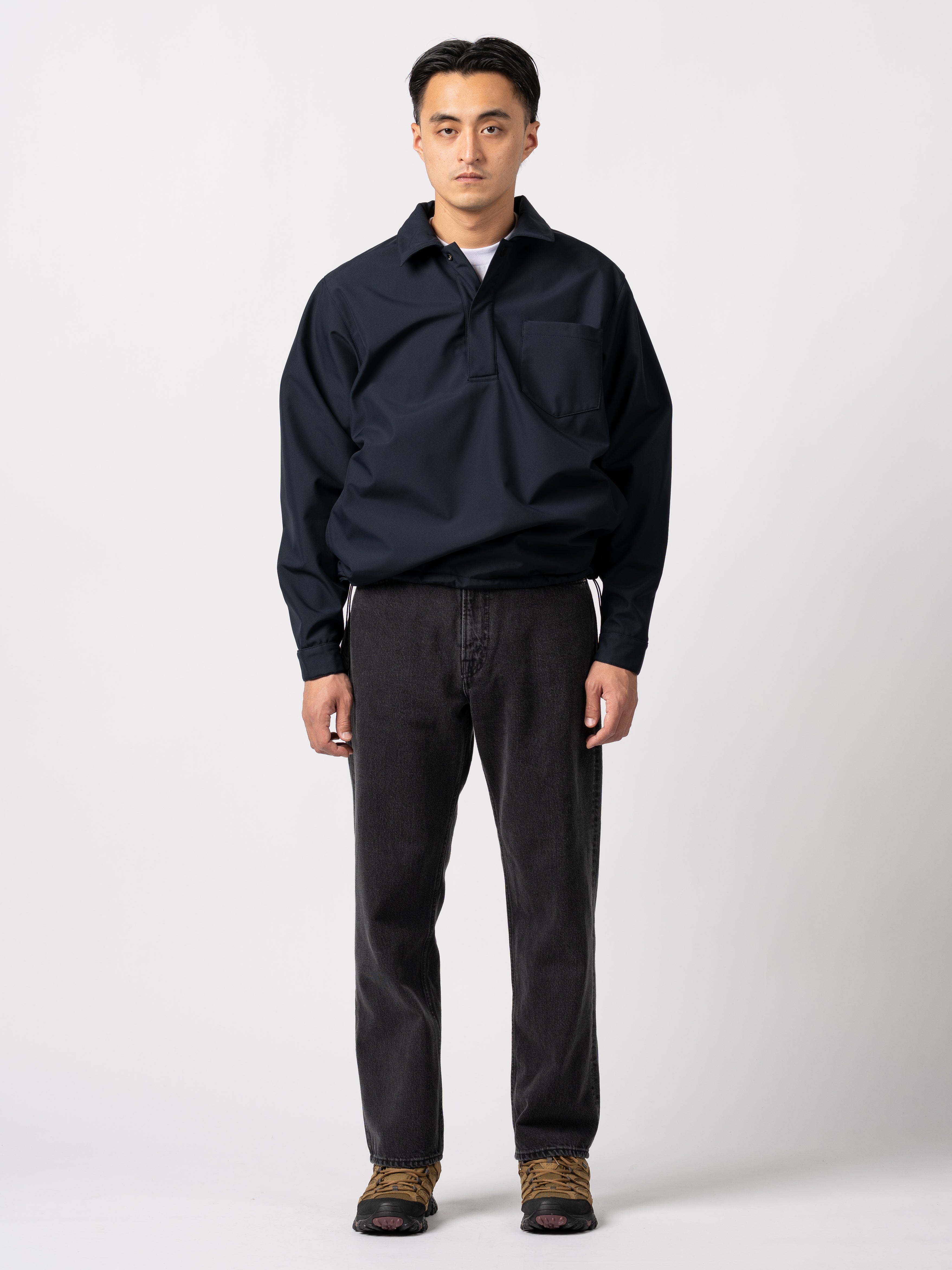 GR10K Pullover Windstopper Overshirt (Blue Navy) | COMRADEHK