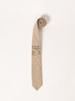mfpen Label Tie（米色格紋）