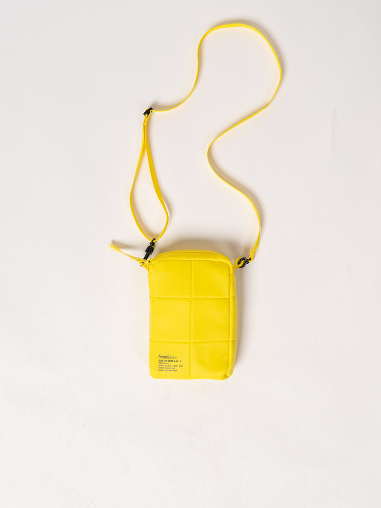 FreshService Quilted Cube Bag S (Yellow)