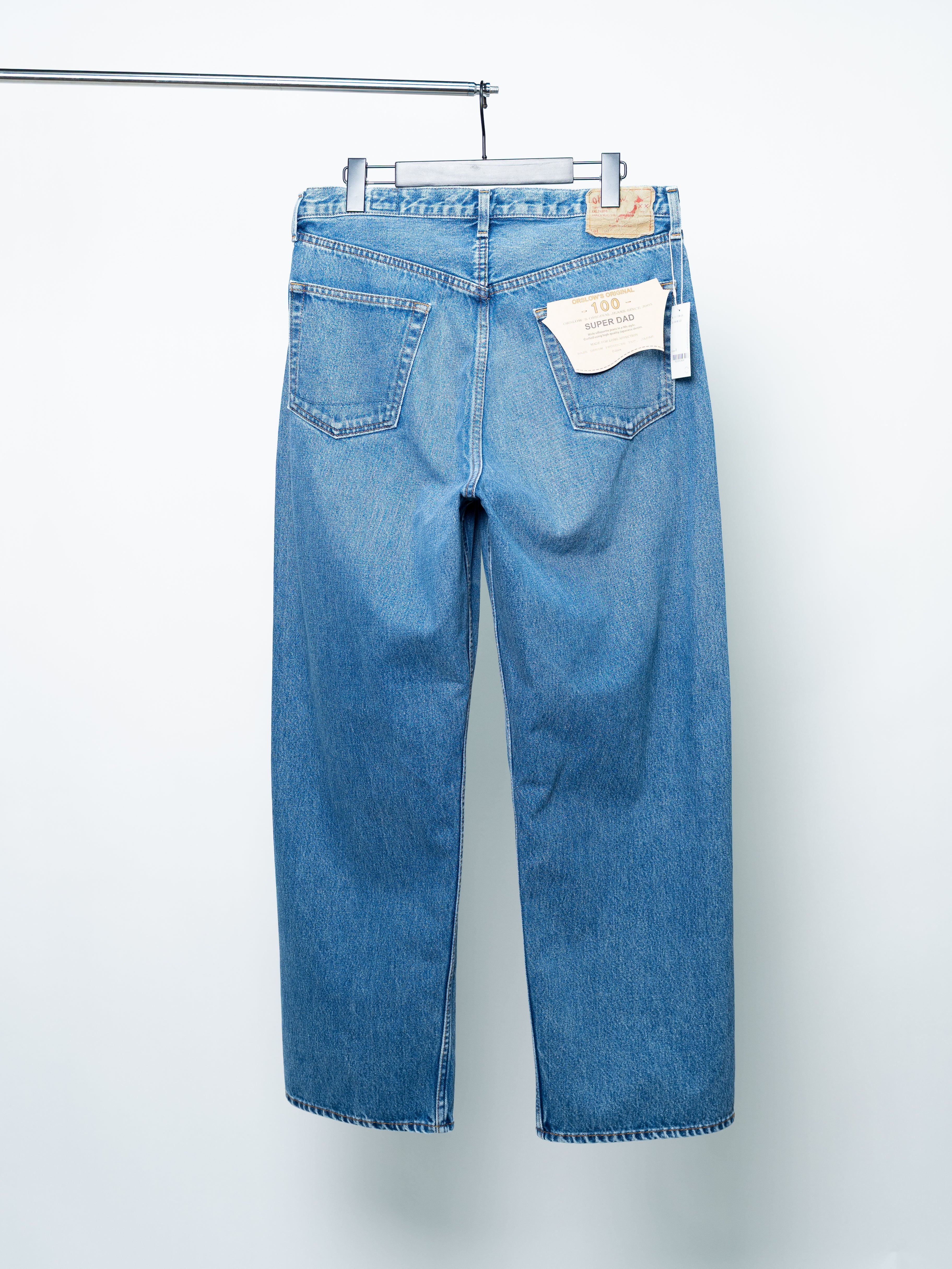 orslow Super Dad's Denim Pants (Unisex) (Denim Used)| COMRADEHK