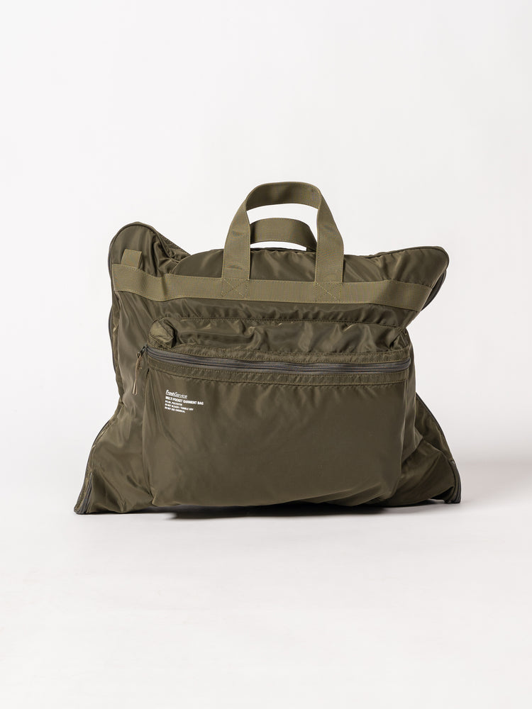 FreshService Multi Pocket Garment Bag (Khaki)