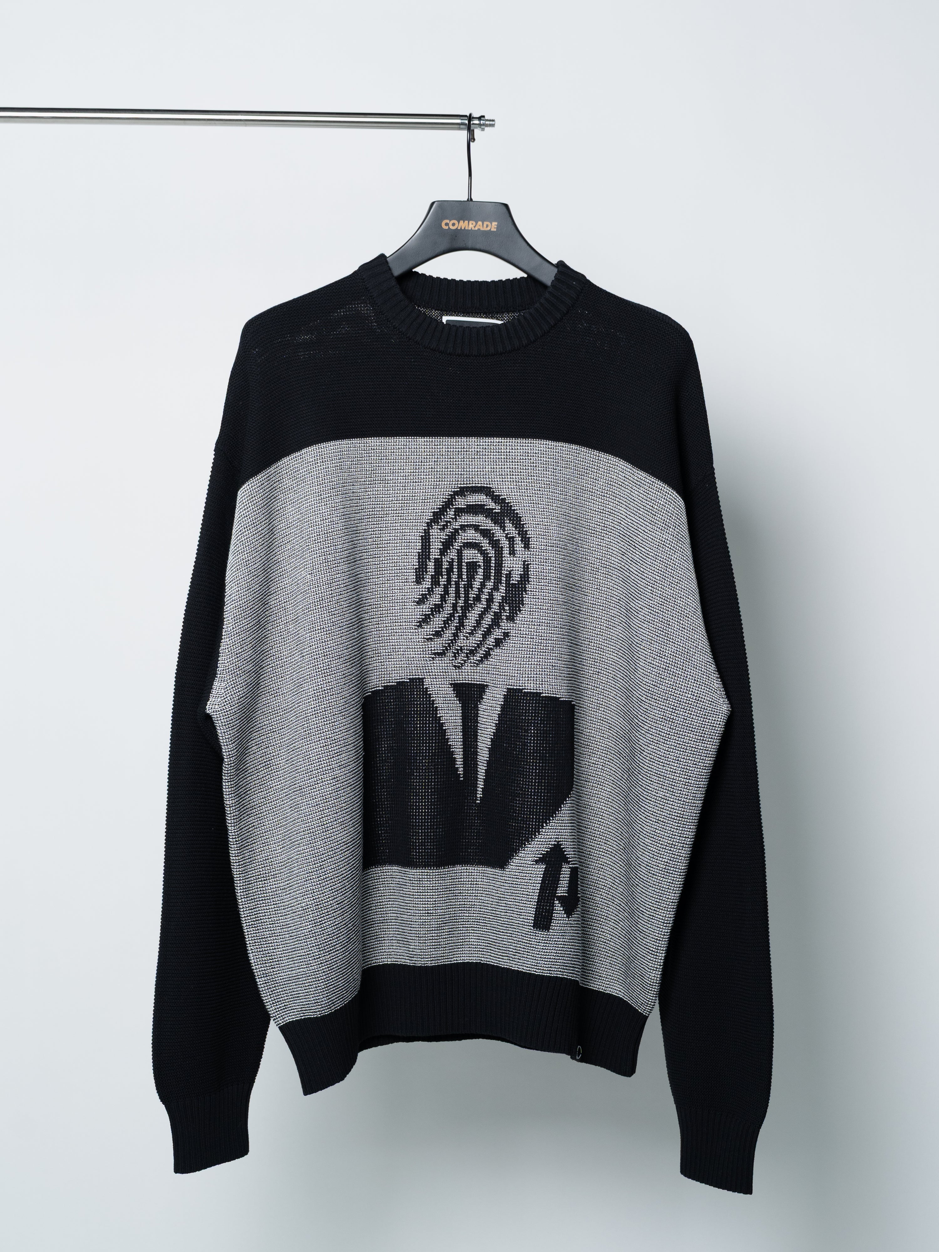 PHINGERIN Agent Knit Sweater (Black)