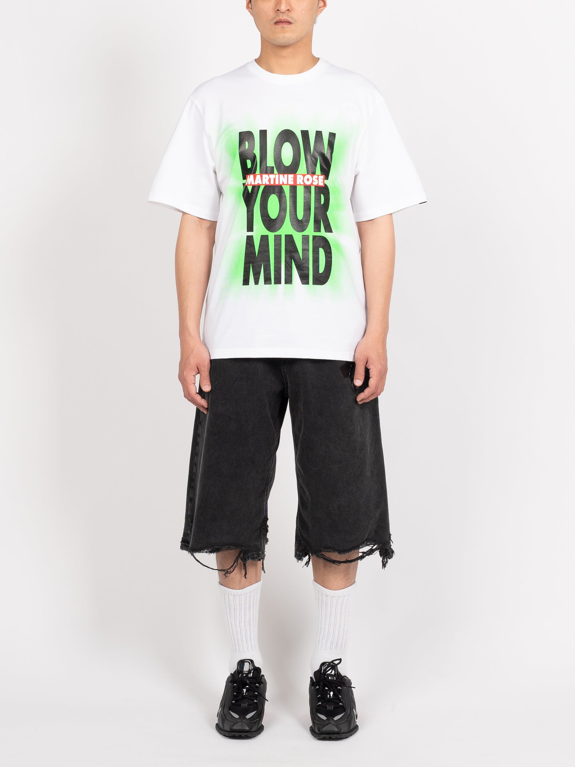 Martine Rose Classic T-Shirt (White/Blow Your Mind)