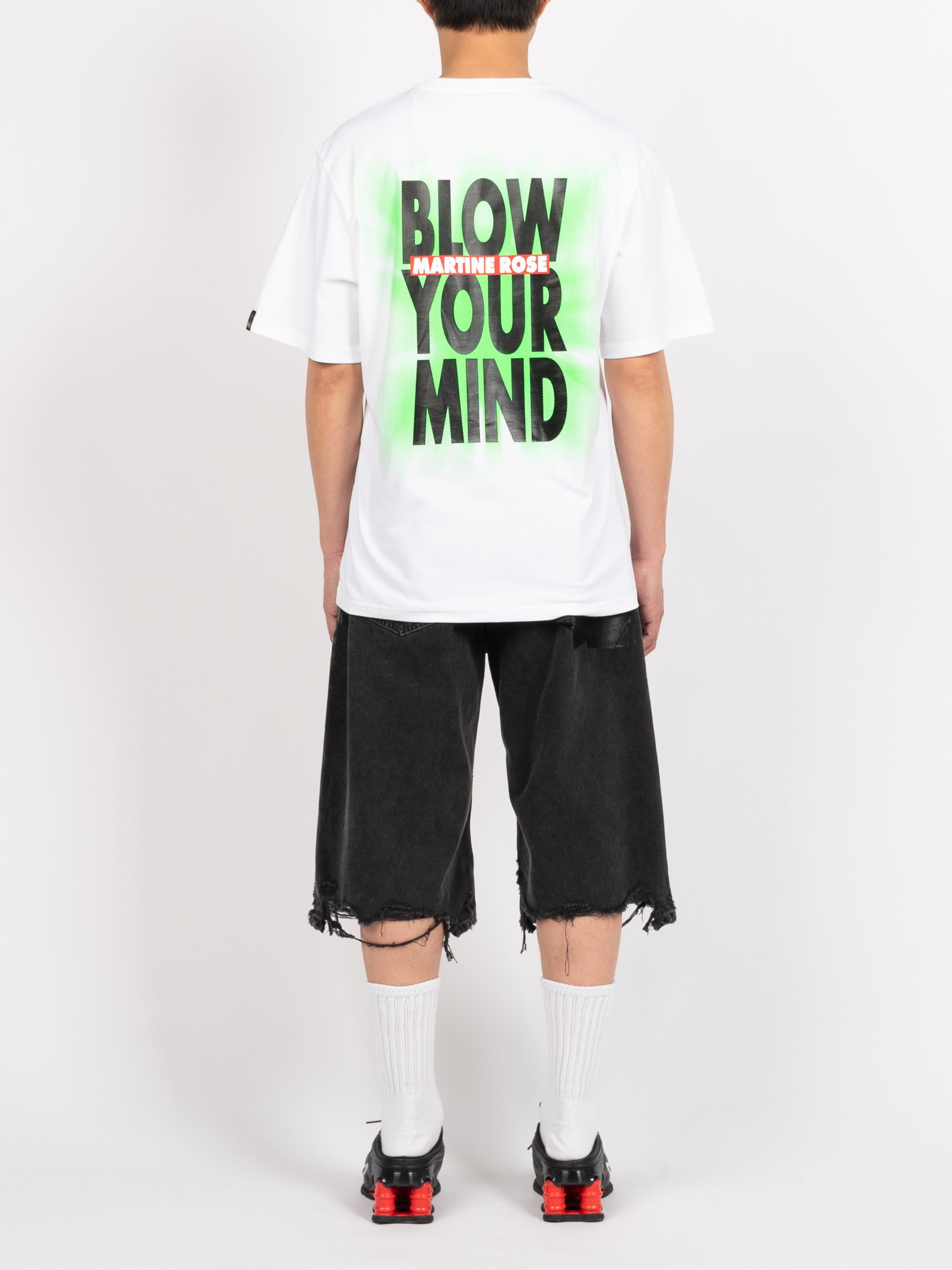 Martine Rose Classic T-Shirt (White/Blow Your Mind)