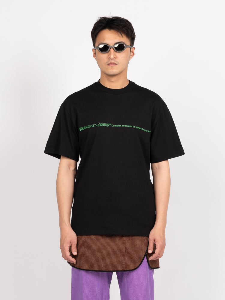 RAYON VERT Menhir T-Shirt (Golgotha Black)
